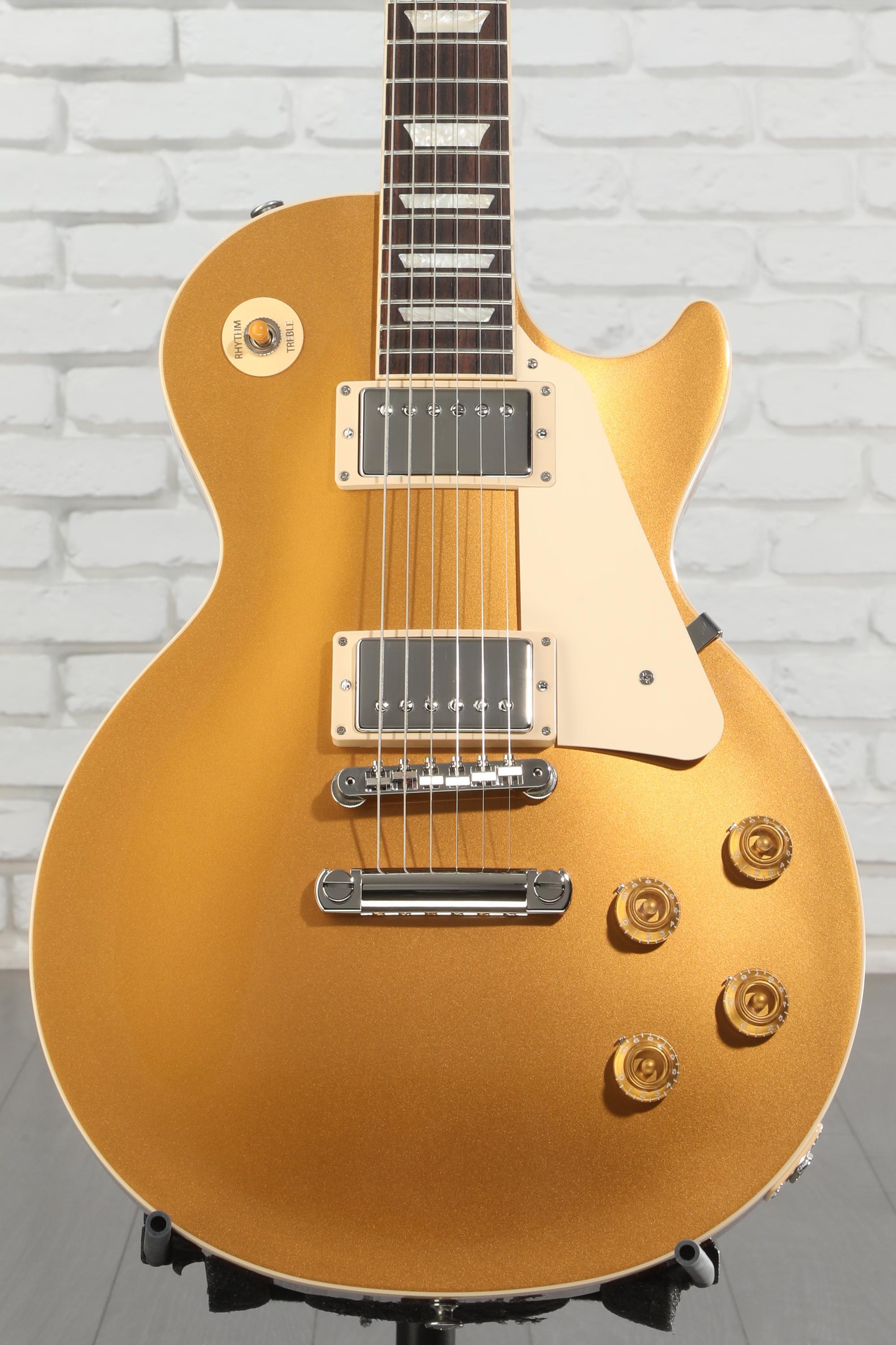 Gibson Les Paul Standard '50s Electric Guitar - Gold Top | Sweetwater
