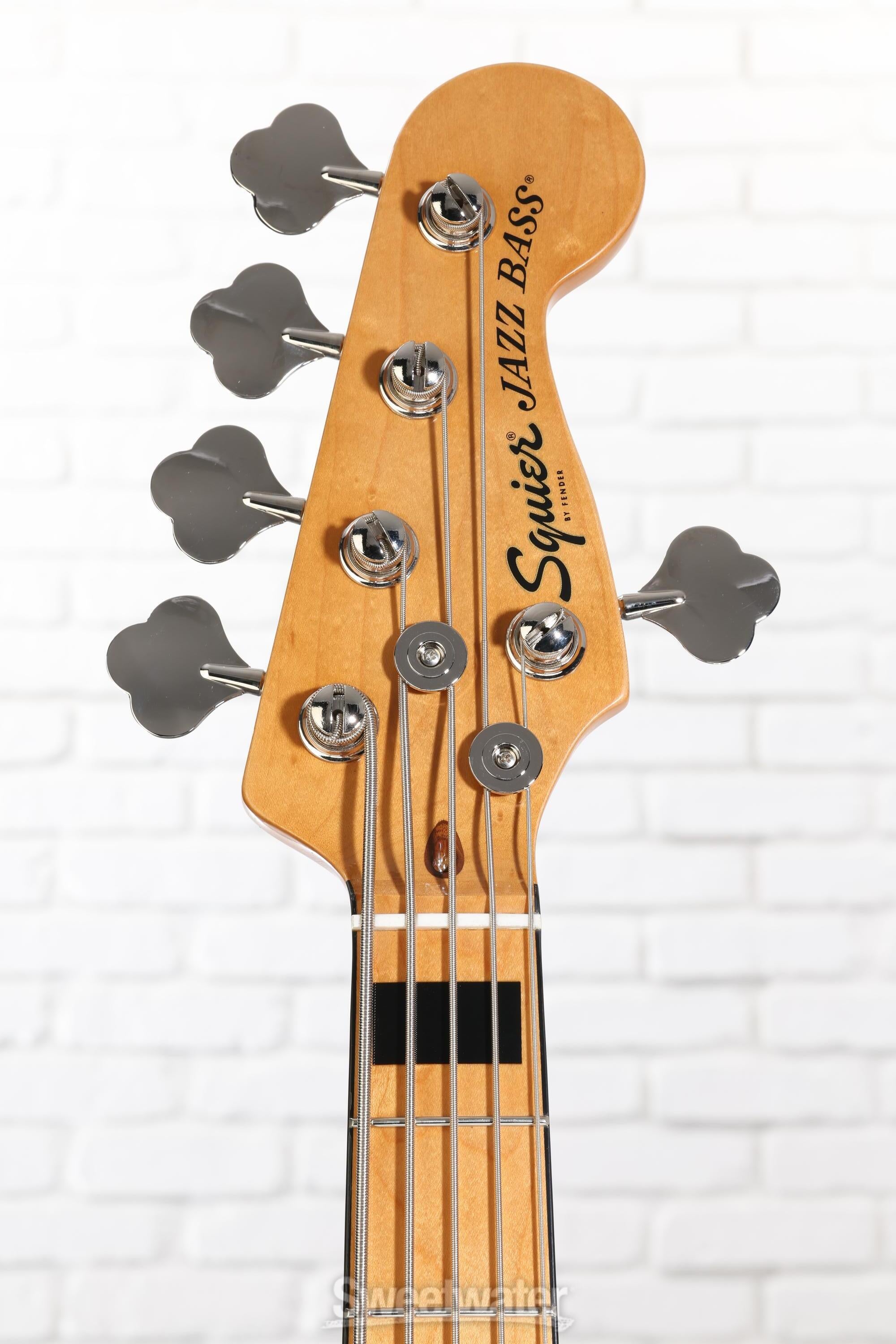 Squier Classic Vibe '70s Jazz Bass V - Natural with Maple