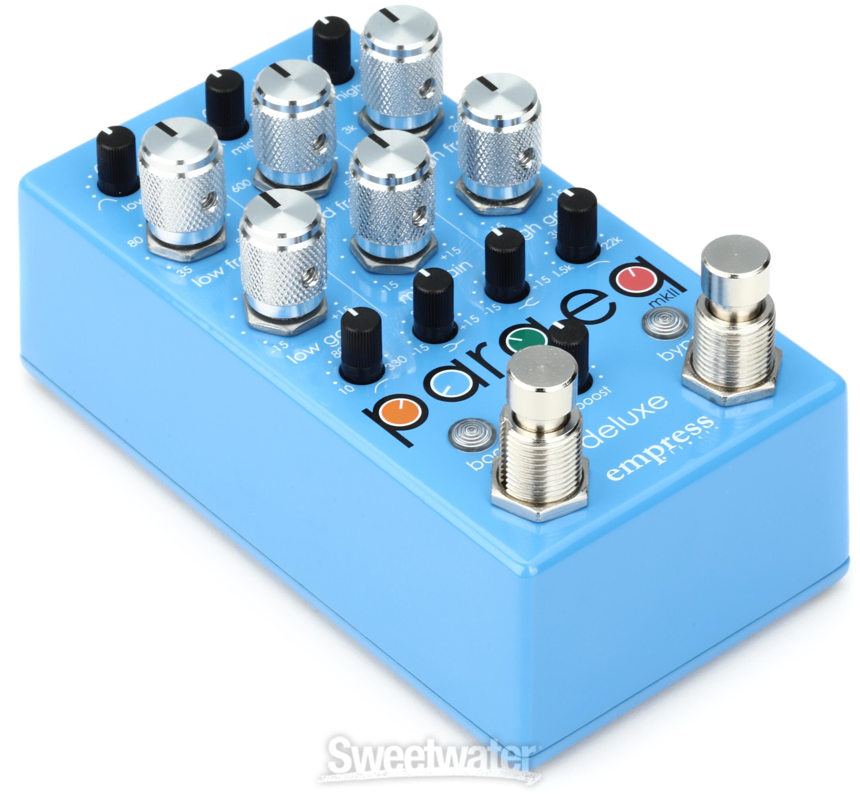 Empress Effects ParaEq MKII Deluxe Equalizer and Boost Pedal | Sweetwater