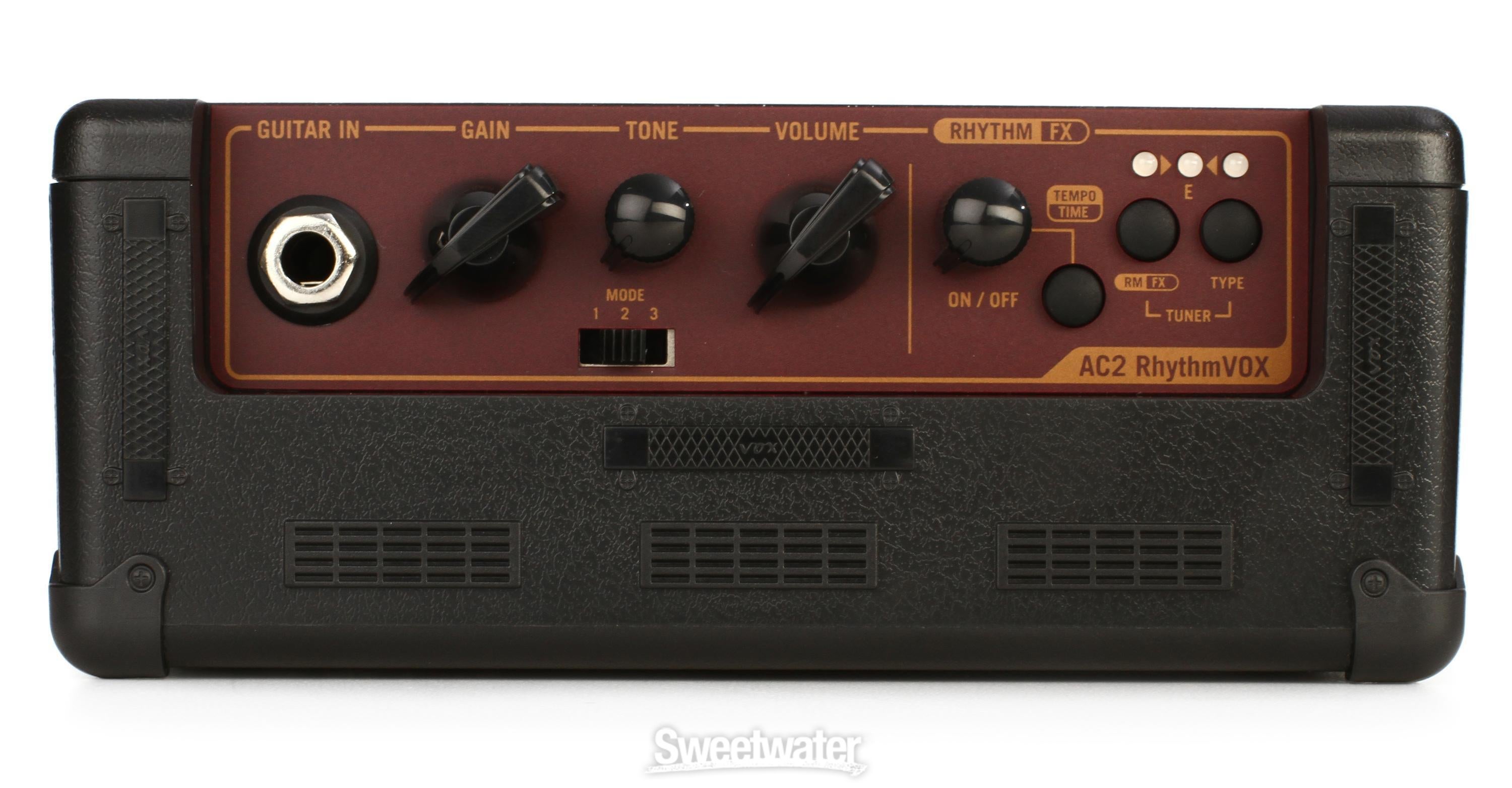 ○日本正規品○ ギター VOX 超小型 エレキ 2W RhythmVOX AC2 