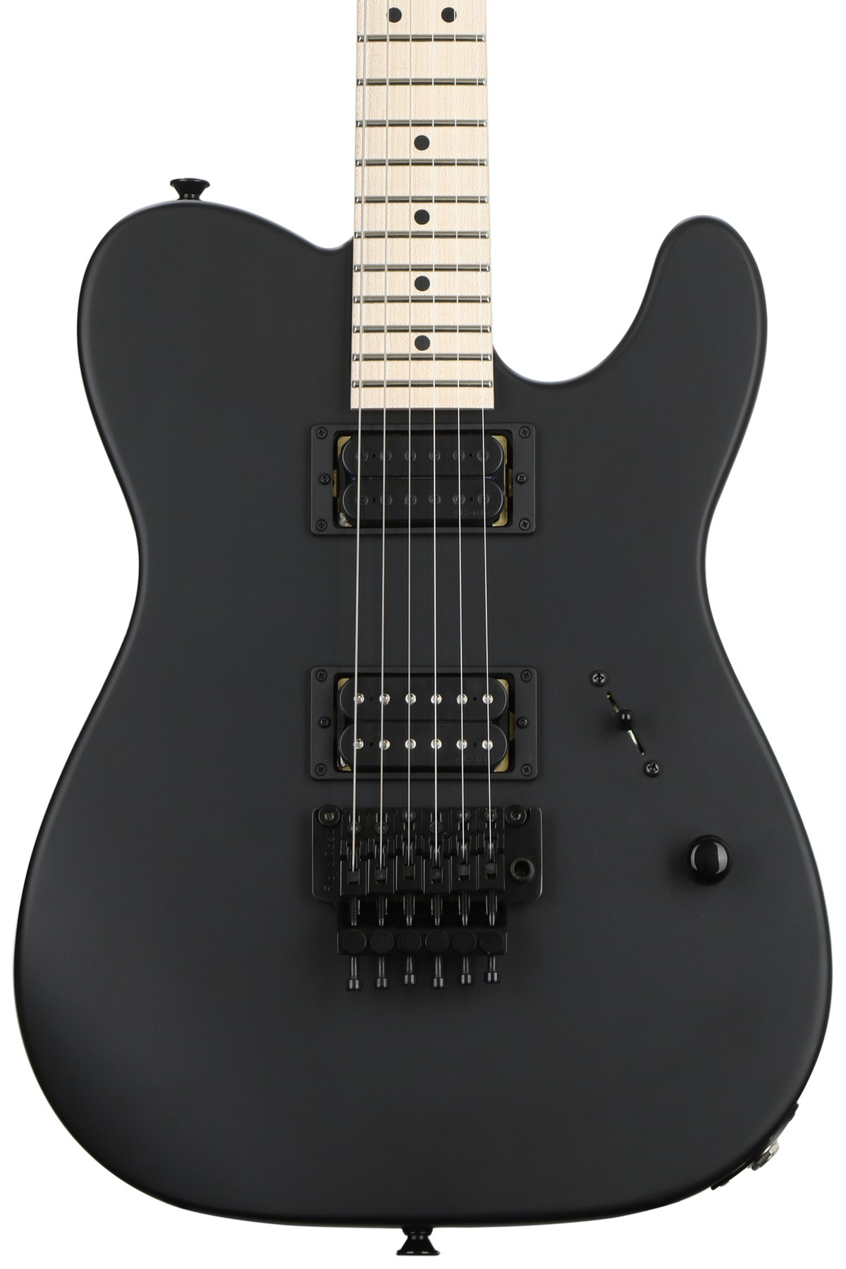 Charvel USA Select San Dimas Style 2 HH FR Pitch Black