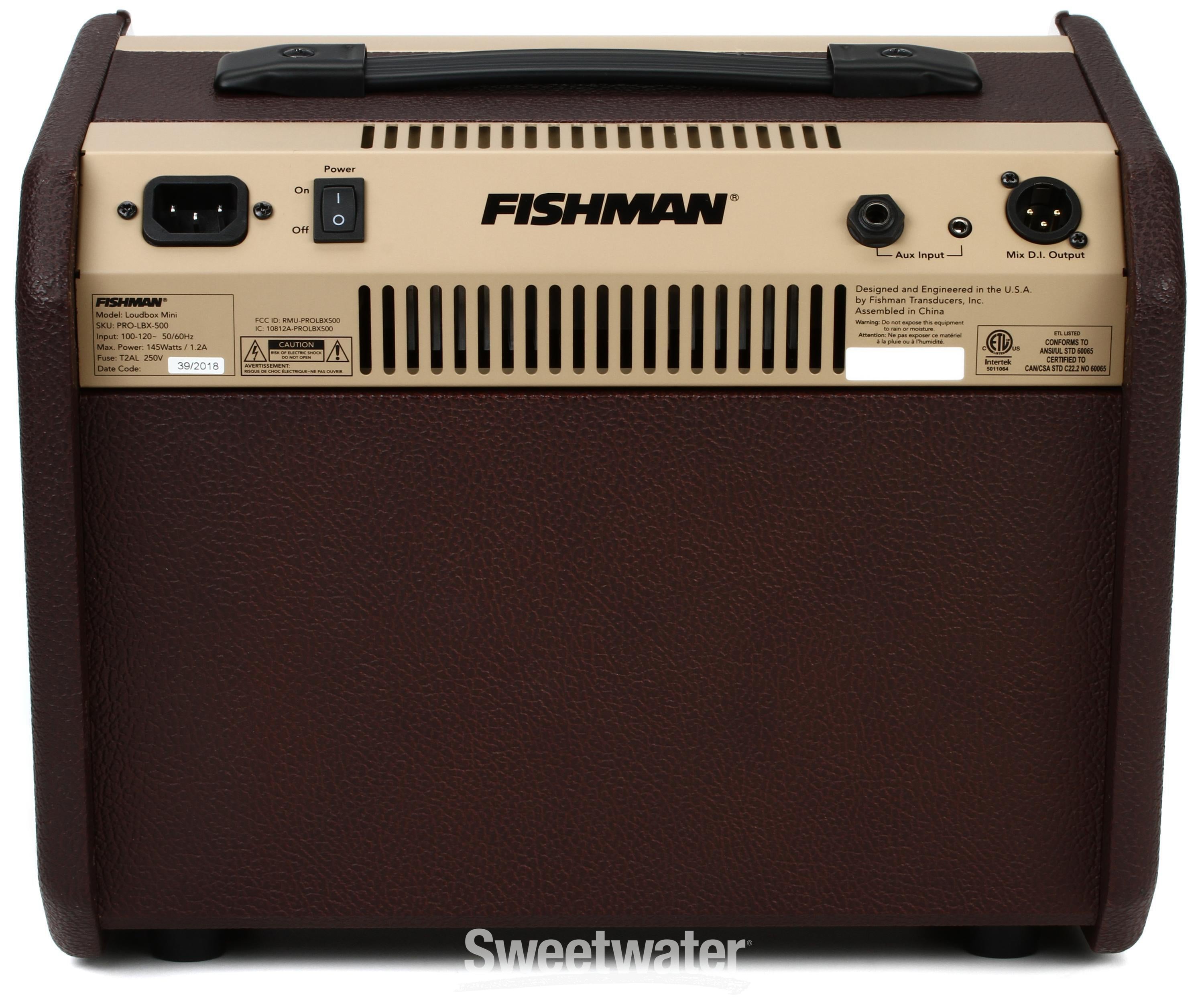 Fishman Loudbox Mini BT 60-watt 1 x 6.5-inch Acoustic Combo Amp 