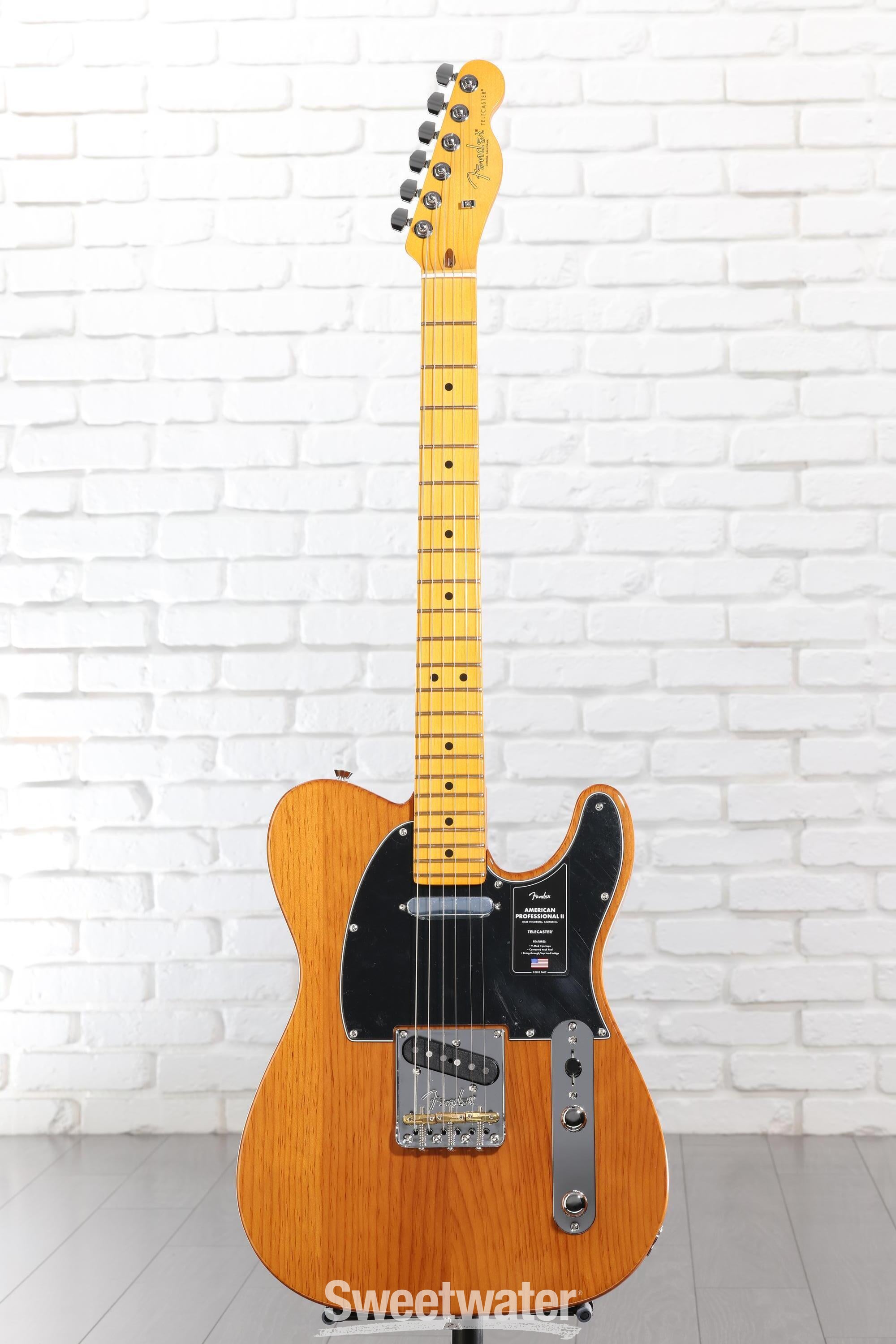 ギター fender american professional II Tele Fender American Professional II Telecaster Electric Guitar, Maple
