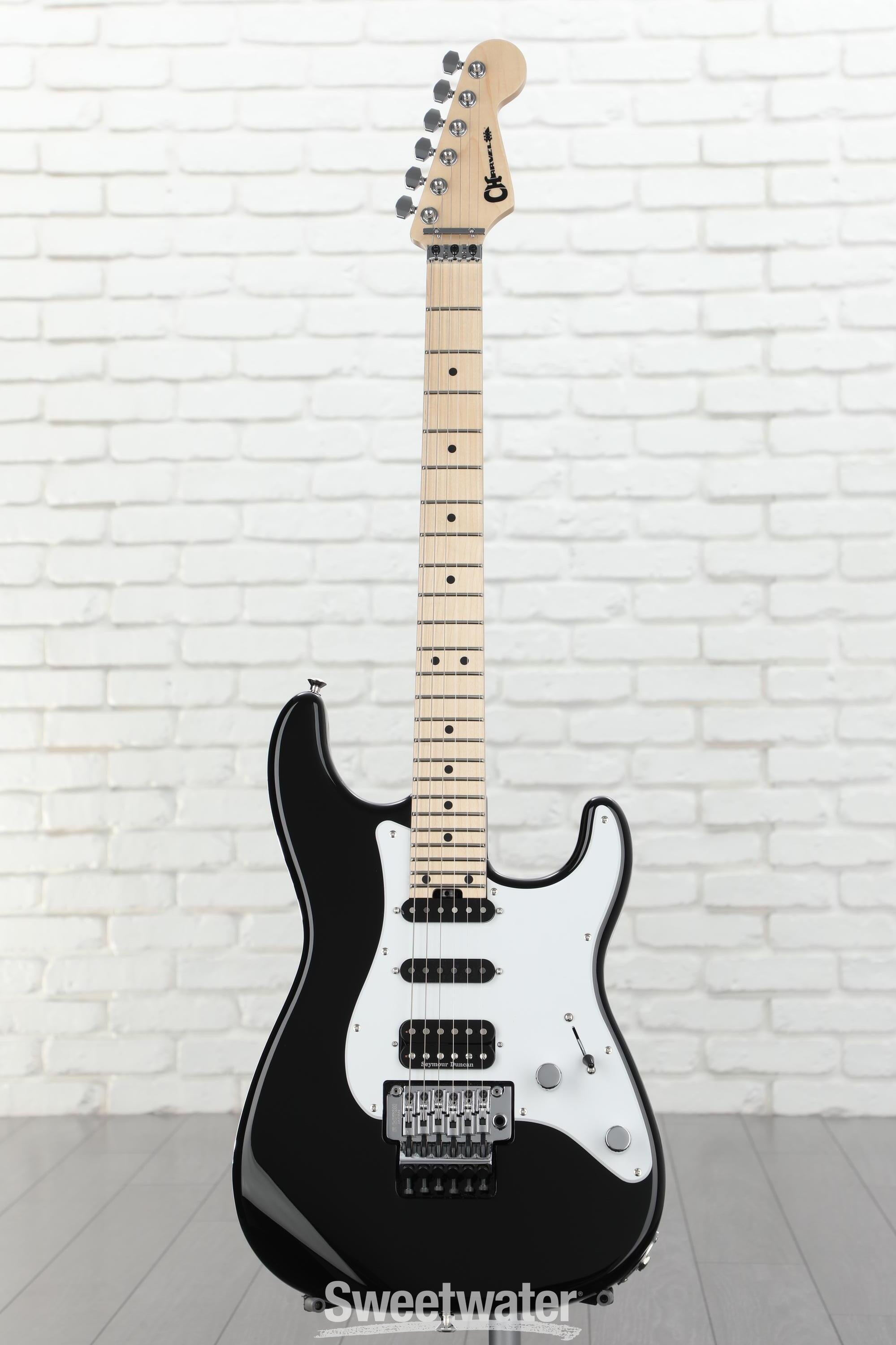 Charvel MJ So-Cal Style 1 HSS FR M Electric Guitar - Gloss Black |  Sweetwater