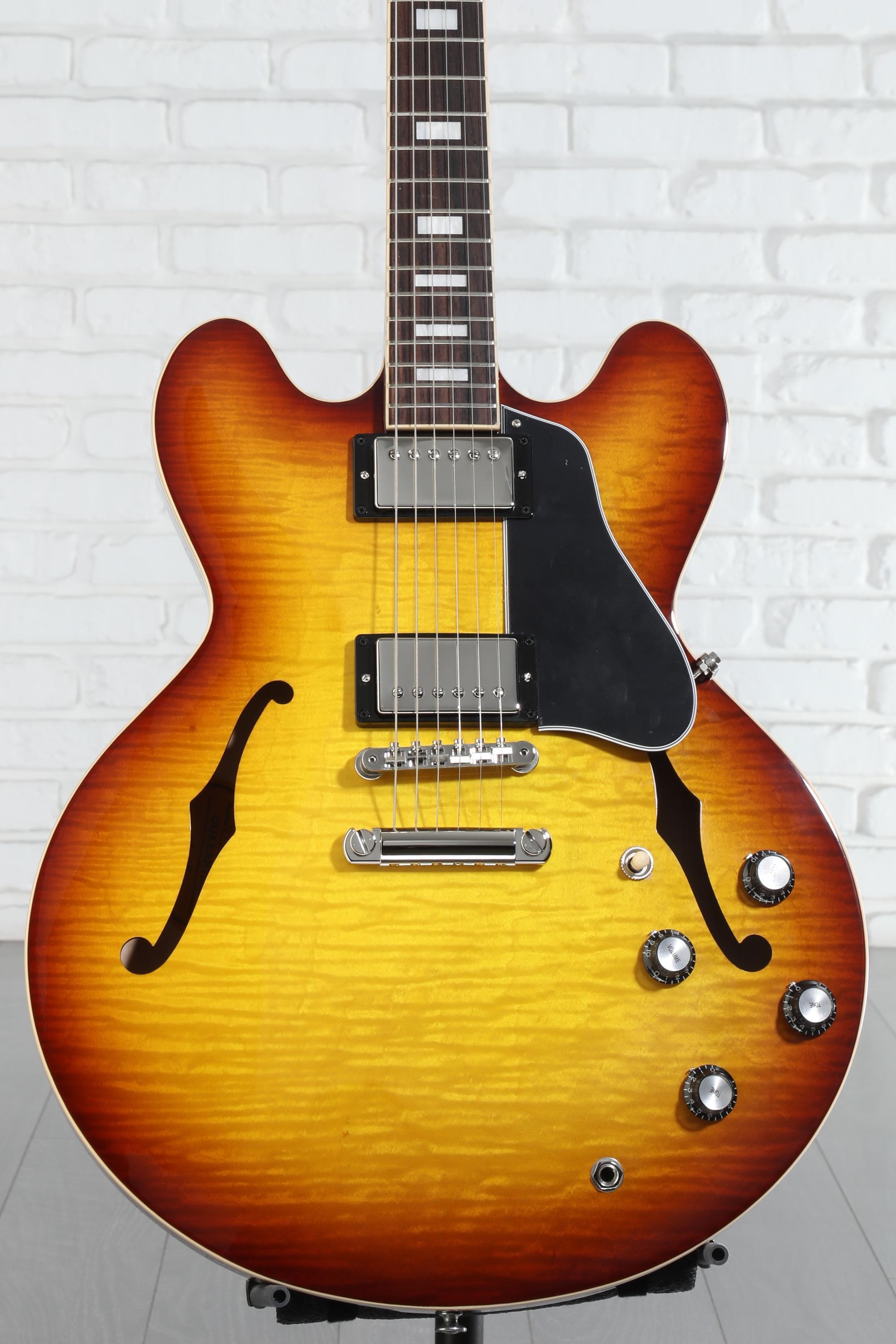 Gibson ES-335 Figured Semi-hollowbody Electric Guitar - Iced Tea