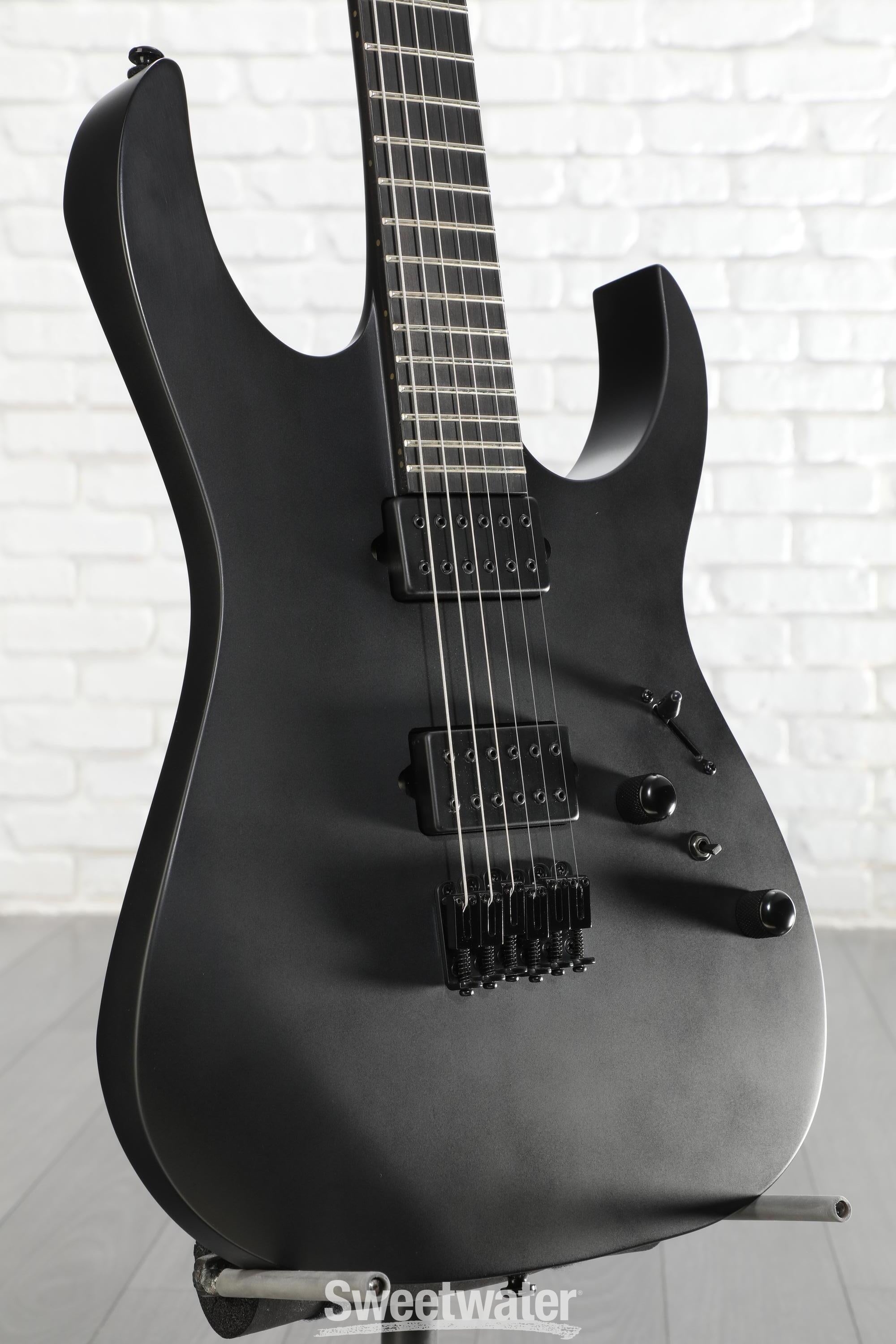 Ibanez RGRTB621 Iron Label Electric Guitar - Black Flat Reviews
