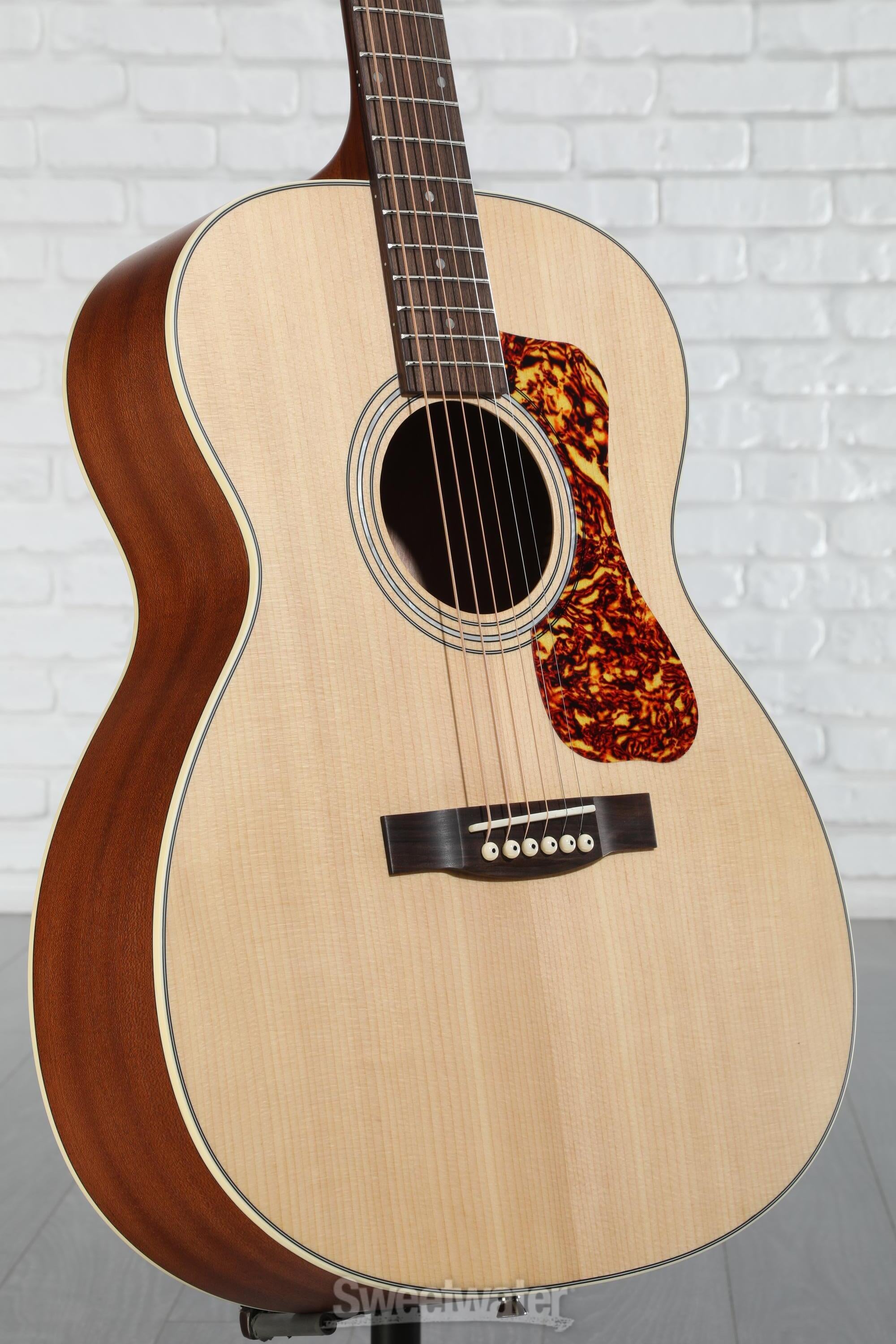 送料無料 ギフト Guild OM-240E Acoustic-electric Guitar - Natural | Sweetwater ギター