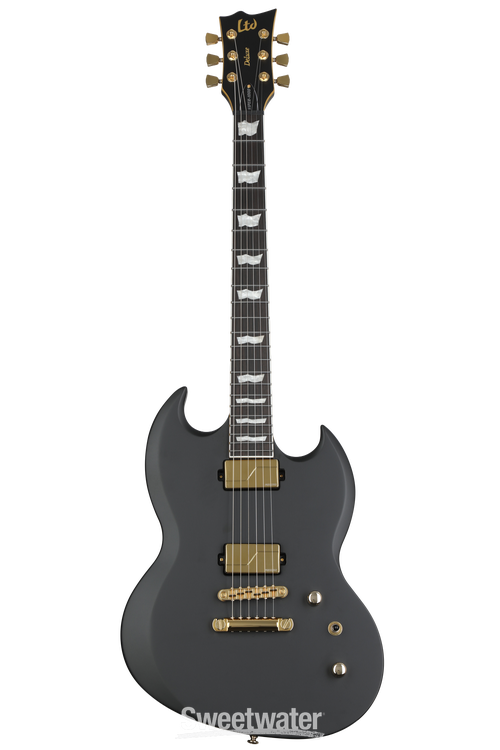 ESP LTD Viper-1000 Electric Guitar - Vintage Black | Sweetwater