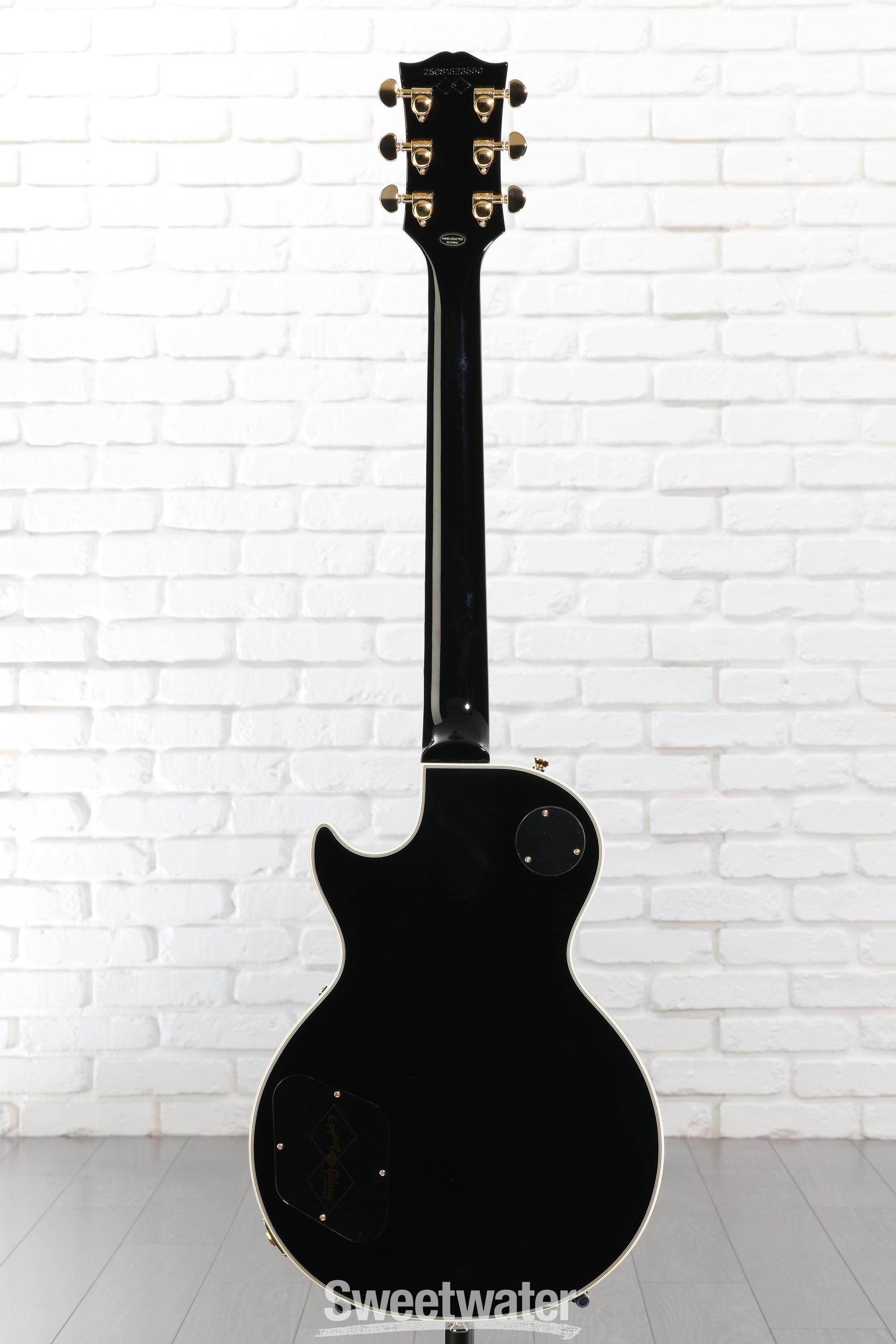 Epiphone Inspired by Gibson Custom Les Paul Custom Electric Guitar