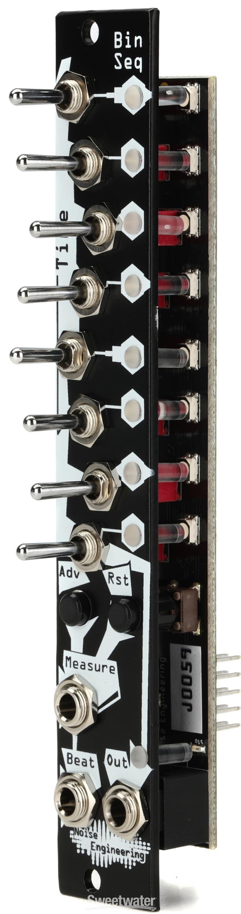 Noise Engineering Bin Seq 8-step Trigger/Gate Sequencer Eurorack