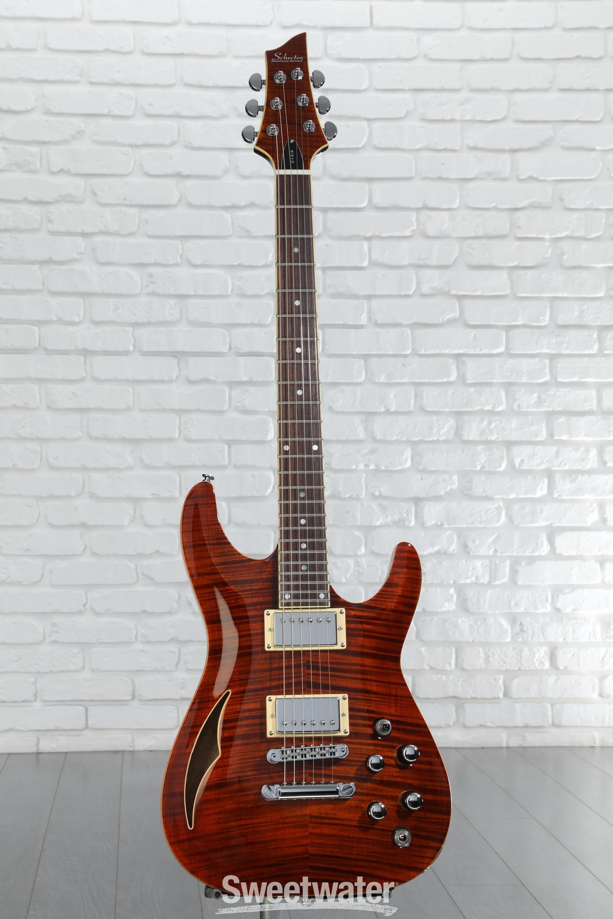 Schecter C-1 E/A Classic Semi-hollowbody Electric Guitar Schecter C-1 E/A Classic Semi-hollowbody Electric Guitar