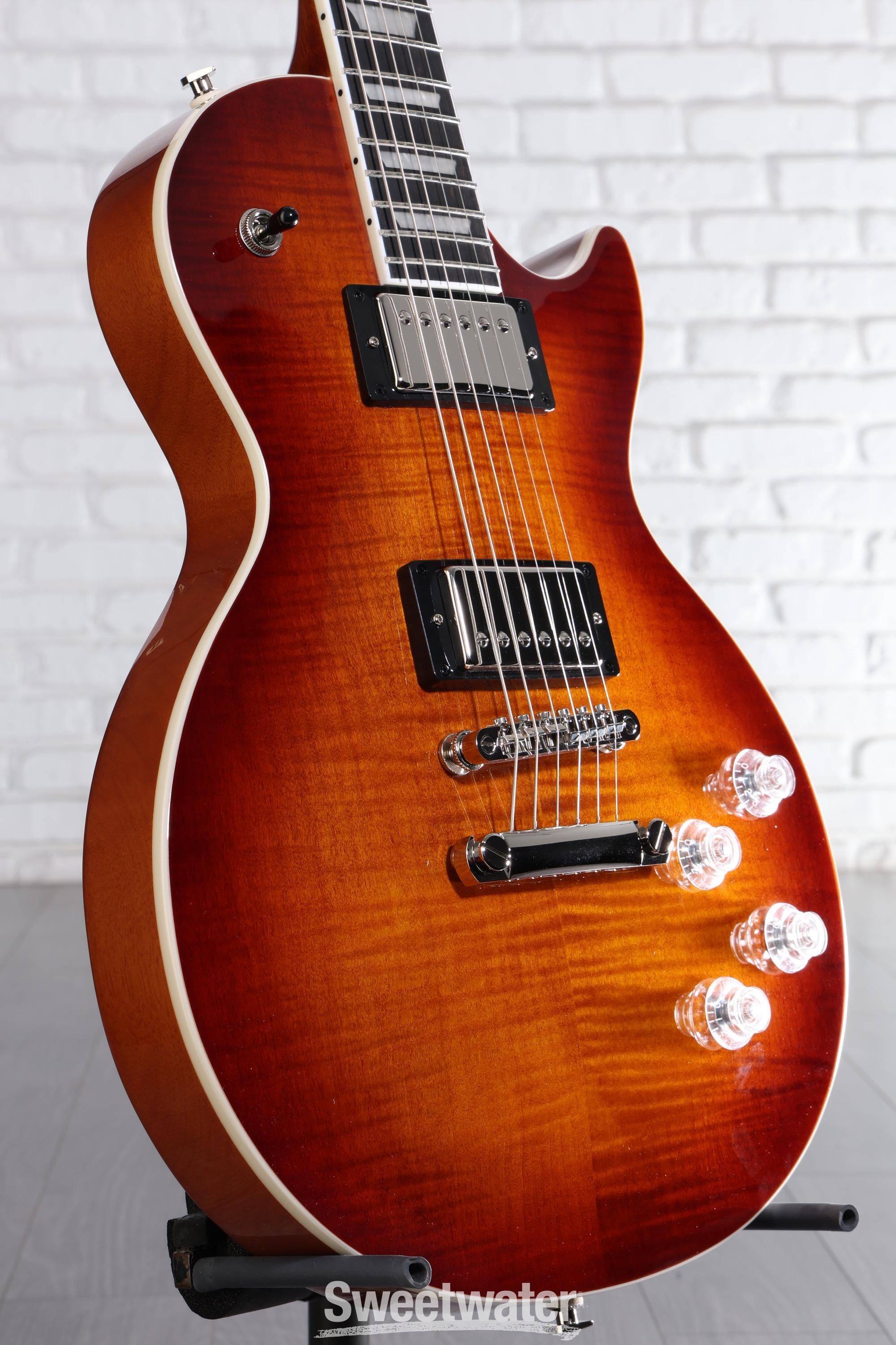 Photo of Epiphone Les Paul Modern Figured Electric Guitar - Mojave Burst