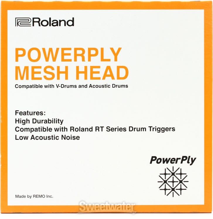 Roland MH2 PowerPly Mesh Drumhead - 12 inches