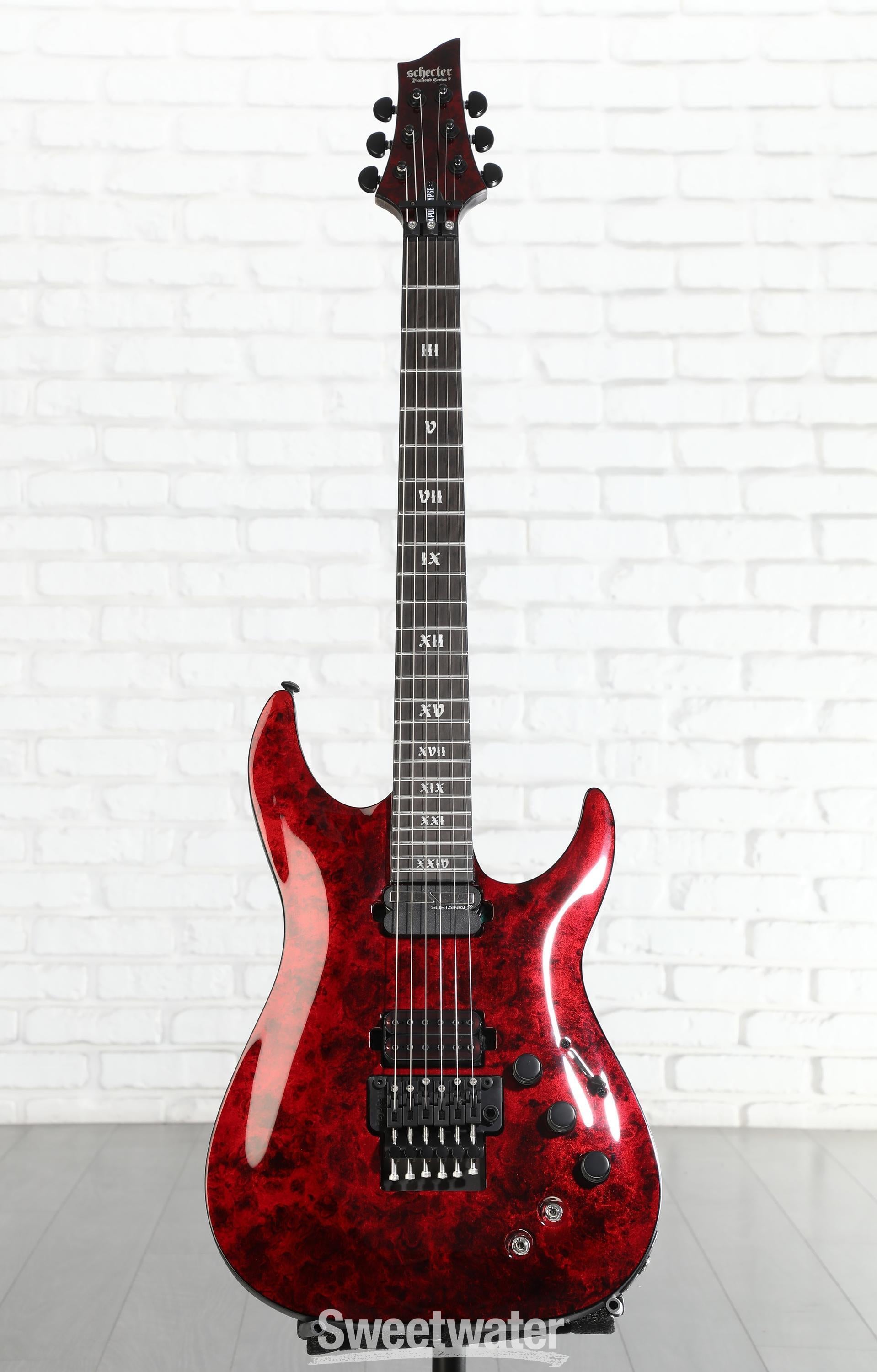Schecter C-1 FR-S Apocalypse Electric Guitar - Red Reign | Sweetwater