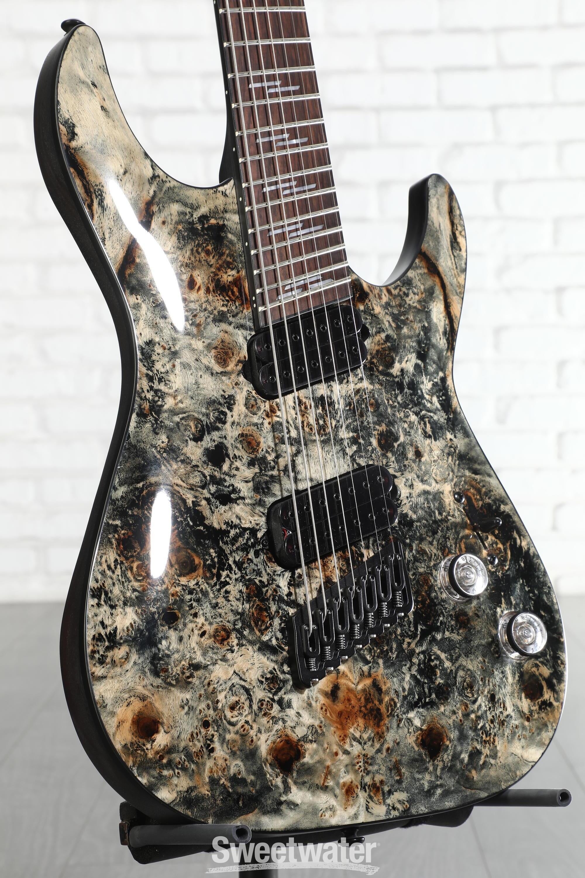 Photo of Schecter Omen Elite-7 Multiscale 7-string Electric Guitar - Charcoal