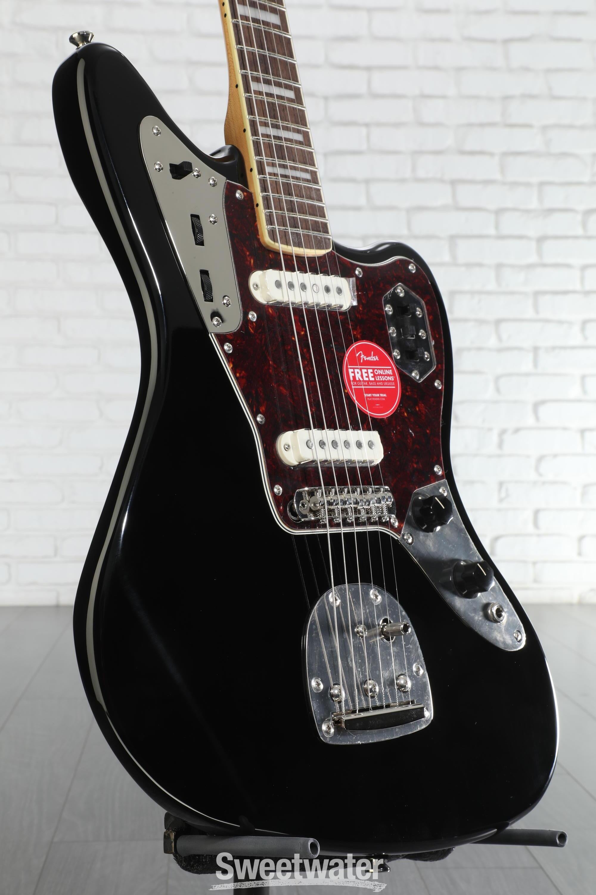Squier Classic Vibe '70s Jaguar - Black | Sweetwater
