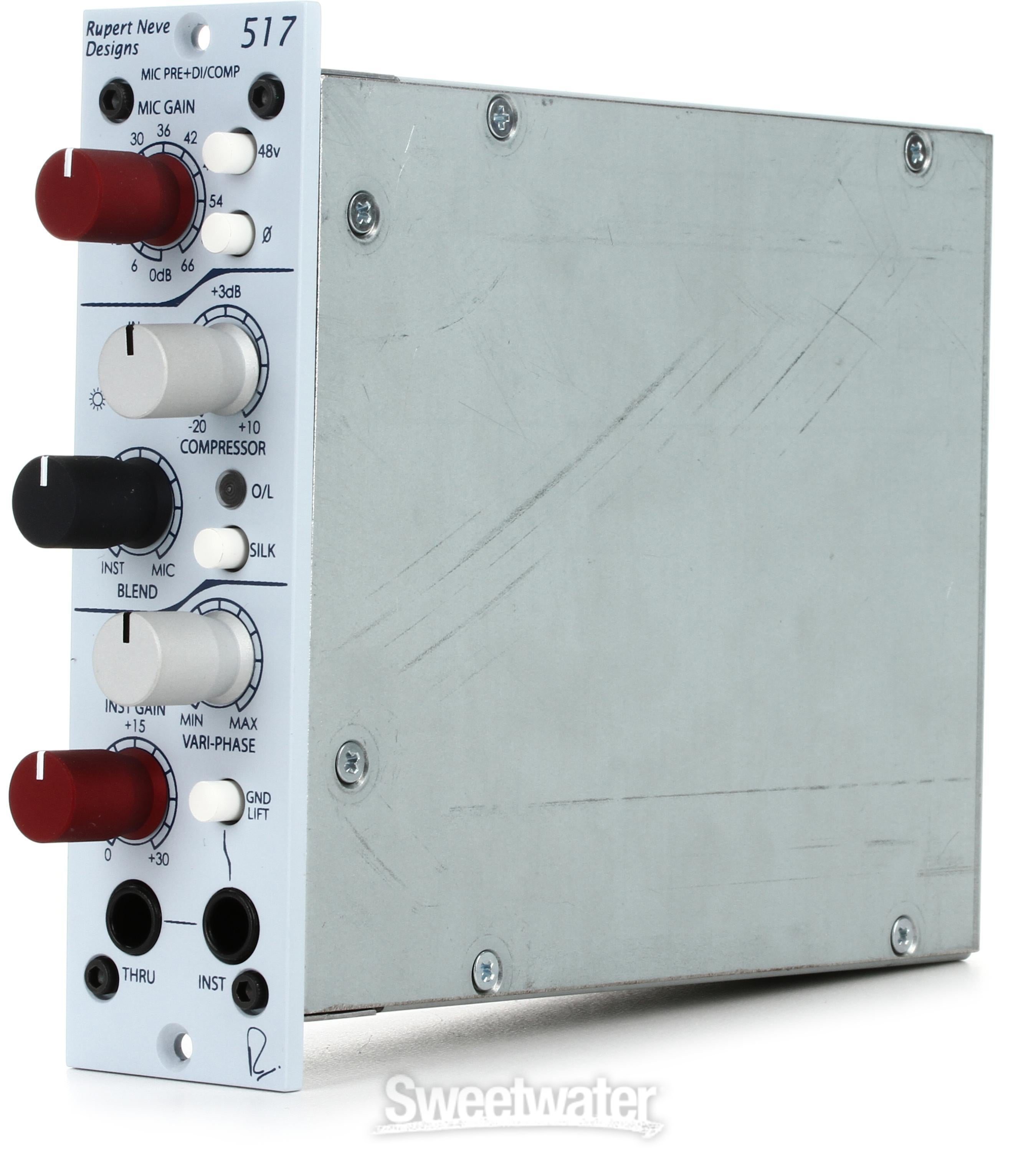 Rupert Neve Designs 517 500 Series Microphone Preamp & Compressor 