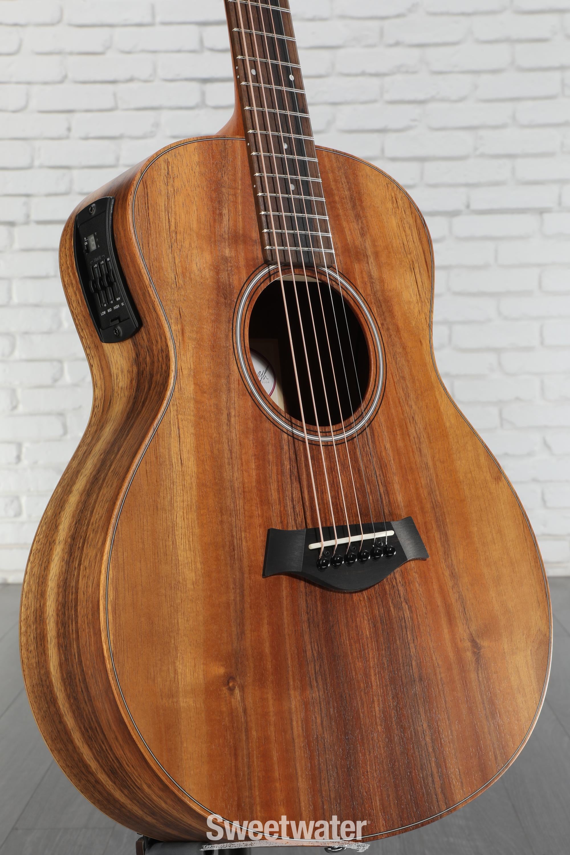 ギター Taylor GS-Mini e-Koa GS MINI E KOA ACOUSTIC GUITAR W/ ES-B ELECTRONICS | Tom Lee