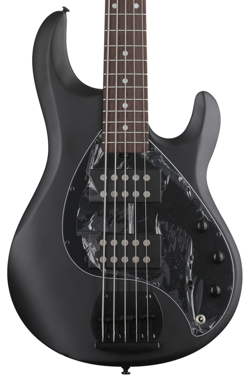 StingRay RAY5HH Bass Guitar - Stealth Black - Sweetwater