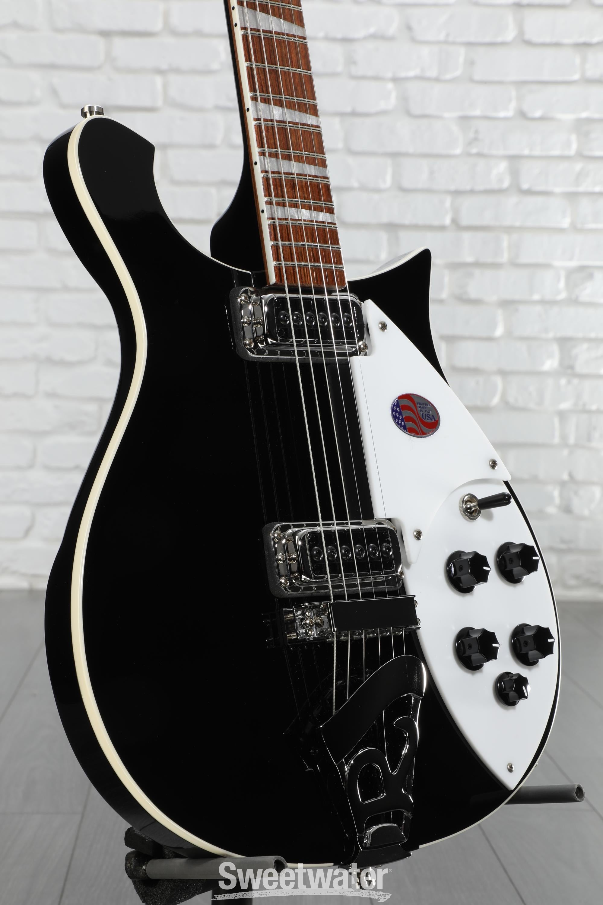 Rickenbacker 620 Electric Guitar - Jetglo | Sweetwater