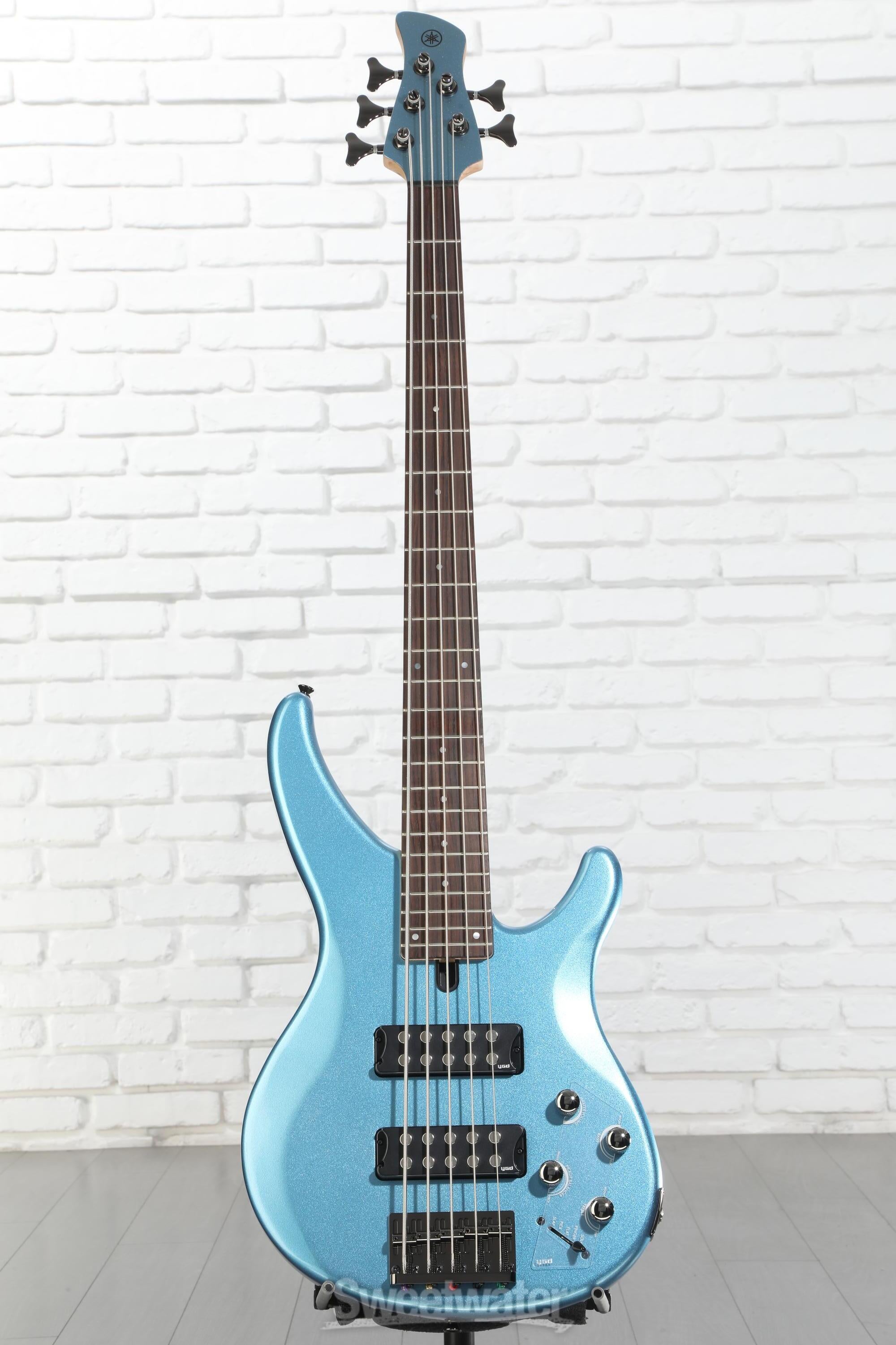 Yamaha TRBX305 5-string Bass Guitar - Factory Blue | Sweetwater