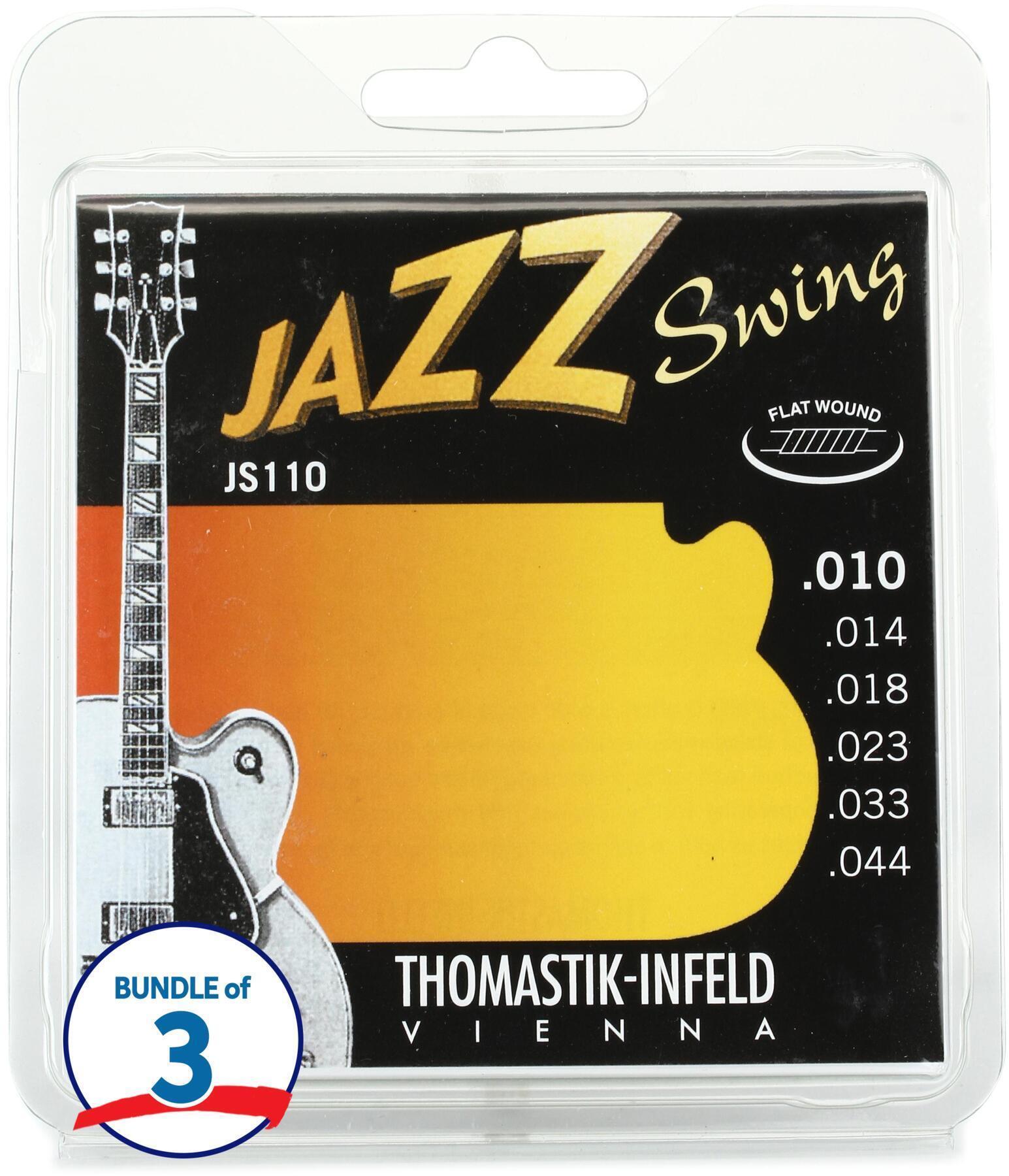 Thomastik Infeld JS110 Jazz Swing Flatwound Electric Guitar