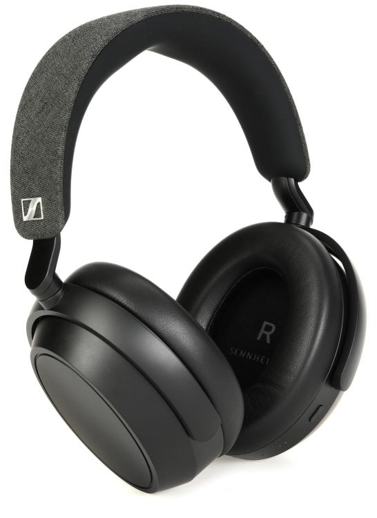 Sennheiser Momentum 4 wireless headphones Bluetooth over-ear white