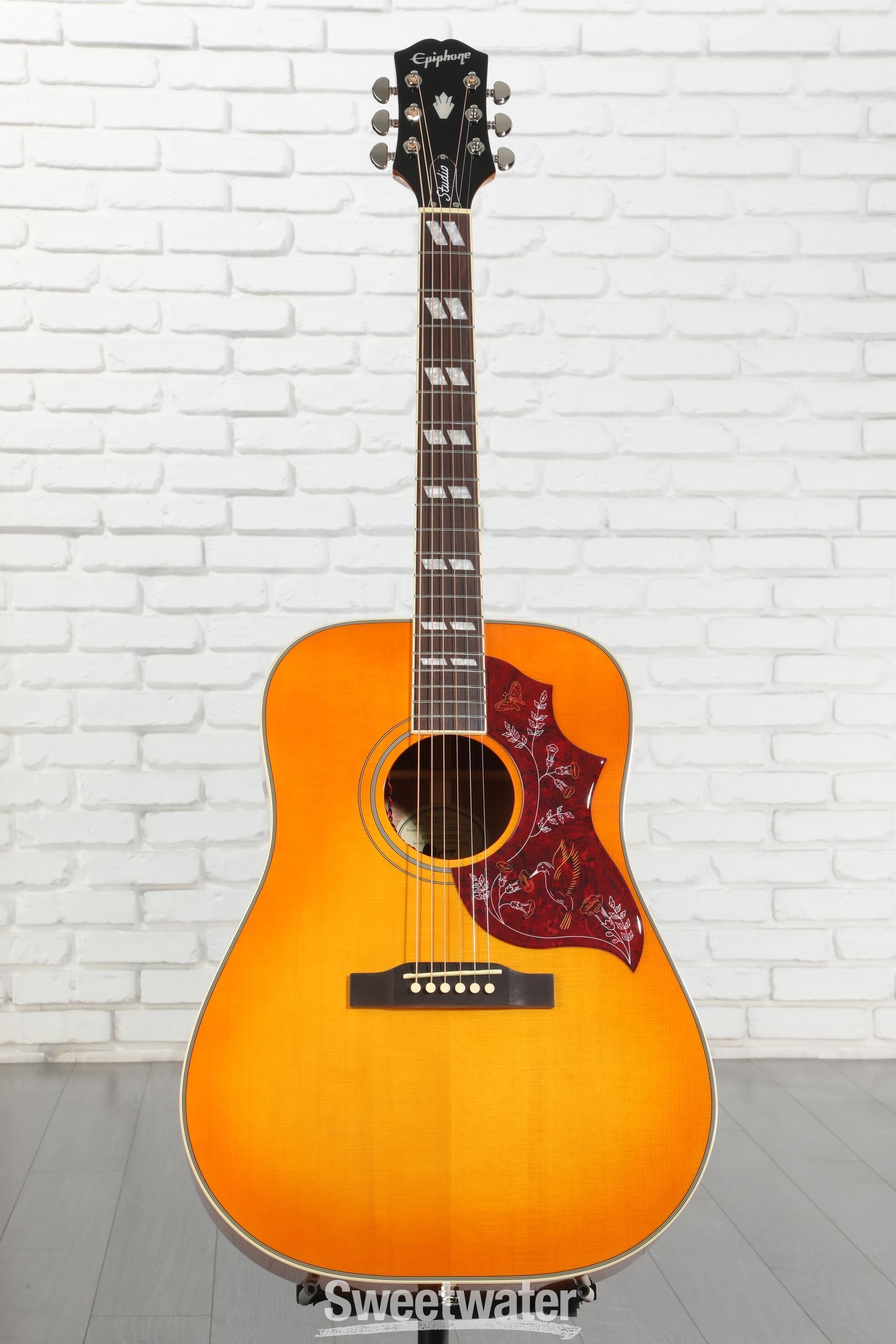 Epiphone Hummingbird Studio Acoustic-electric Guitar - Heritage