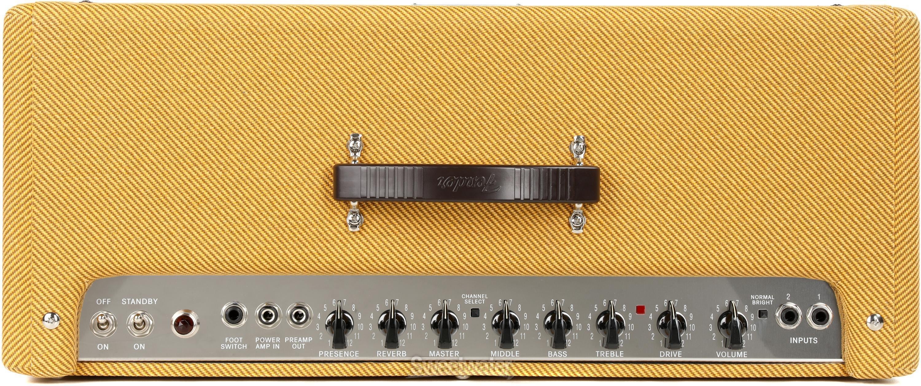 Fender Blues Deluxe 1x12 40-watt Tube Combo Amp - Tweed