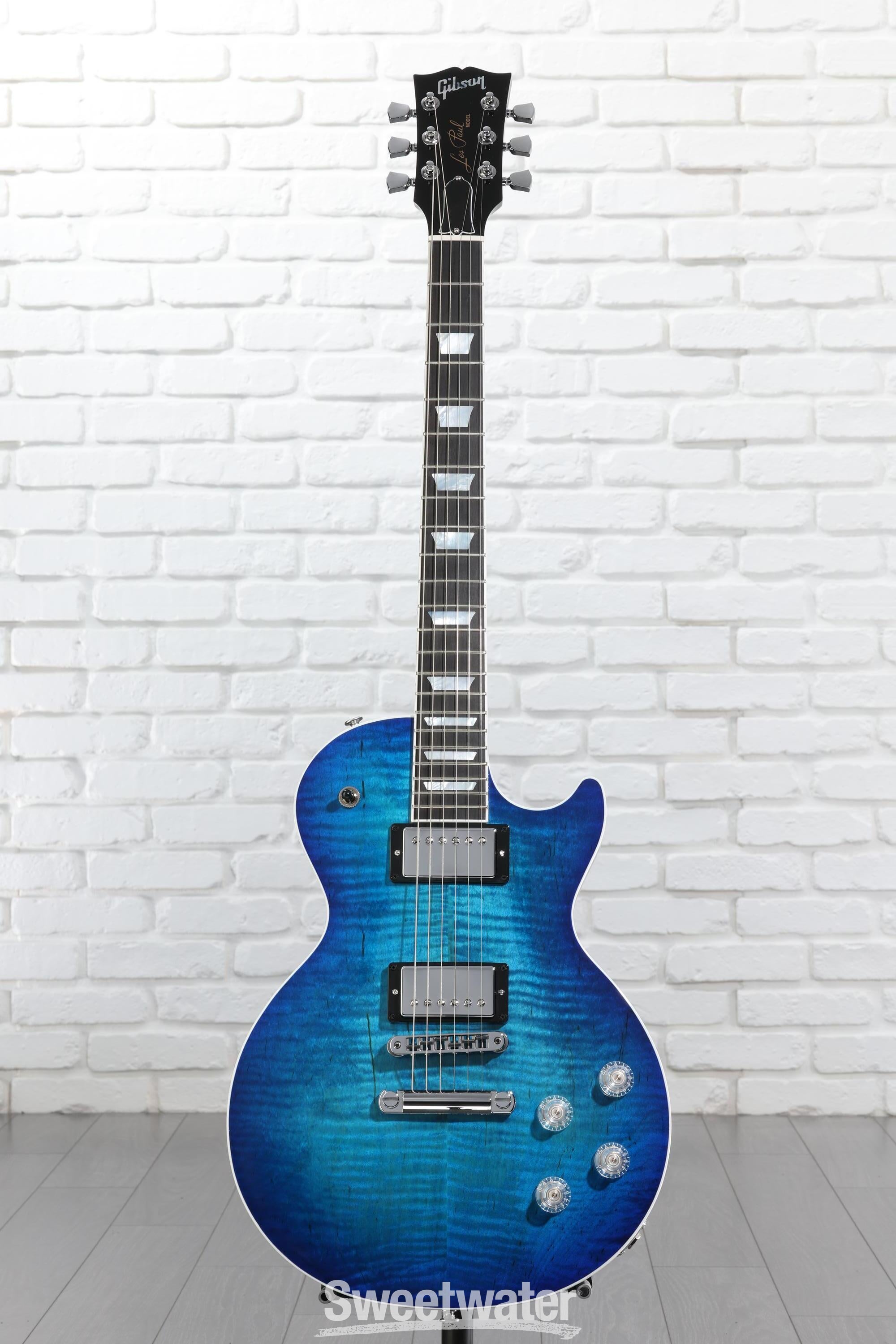 Gibson Les Paul Modern Figured Electric Guitar - Cobalt Burst