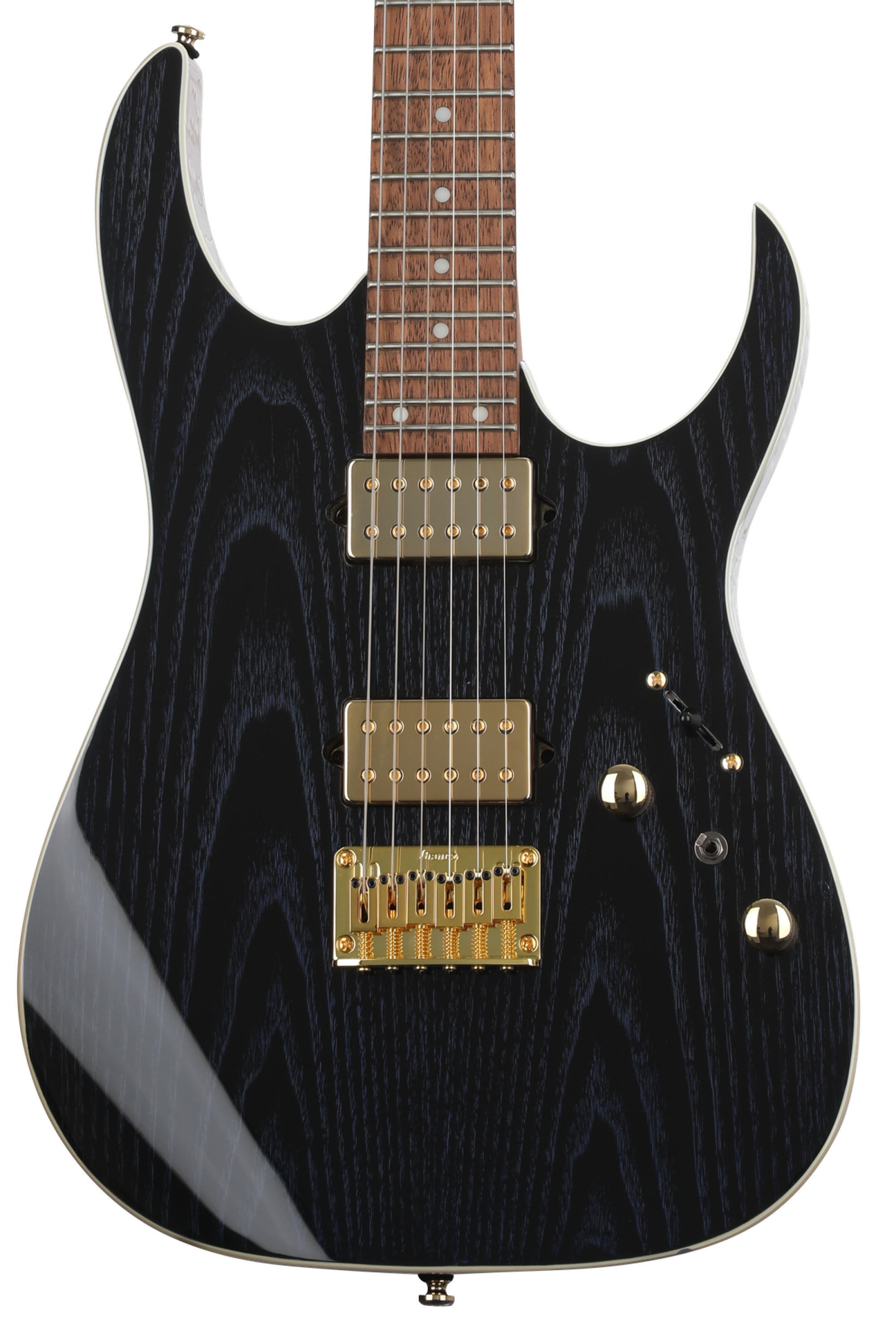 Ibanez High Performance RG421HPAH - Blue Wave Black | Sweetwater