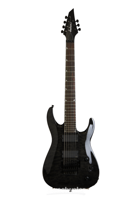 Jackson Soloist SLATXMGQ3-7 - Transparent Black | Sweetwater Jackson Soloist SLATXMGQ3-7 - Transparent Black | Sweetwater