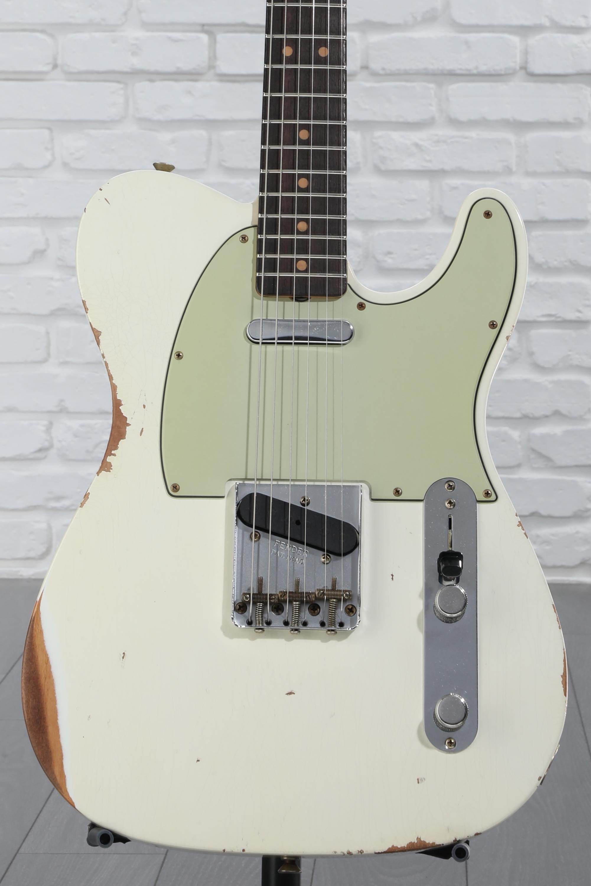 ギター Fender Japan Telecaster Custom relic Fender Custom Shop '63 Telecaster Relic Electric Guitar