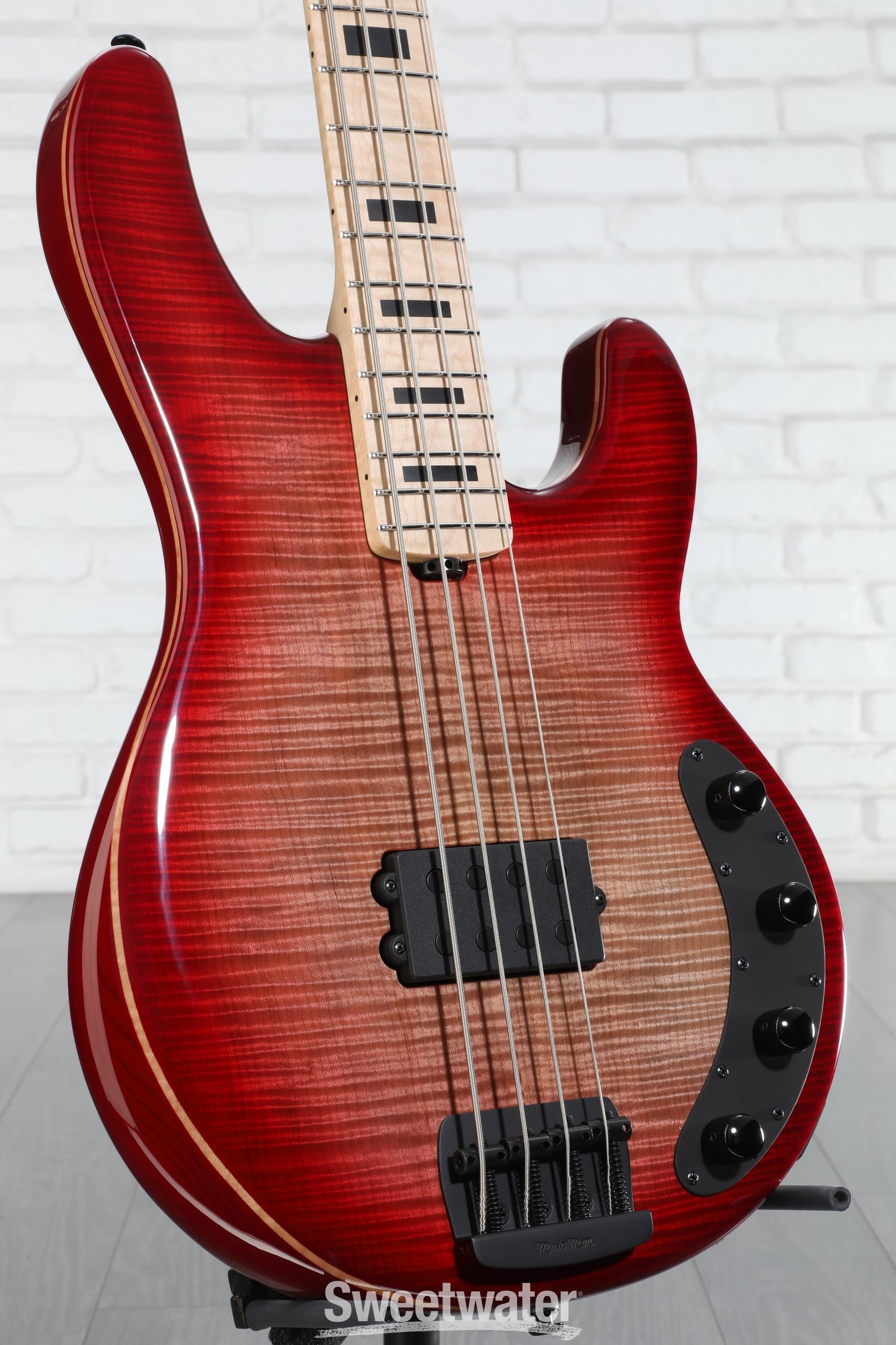 Ernie Ball Music Man BFR StingRay Special Electric Bass Guitar - Fluorite Flare, Sweetwater Exclusive
