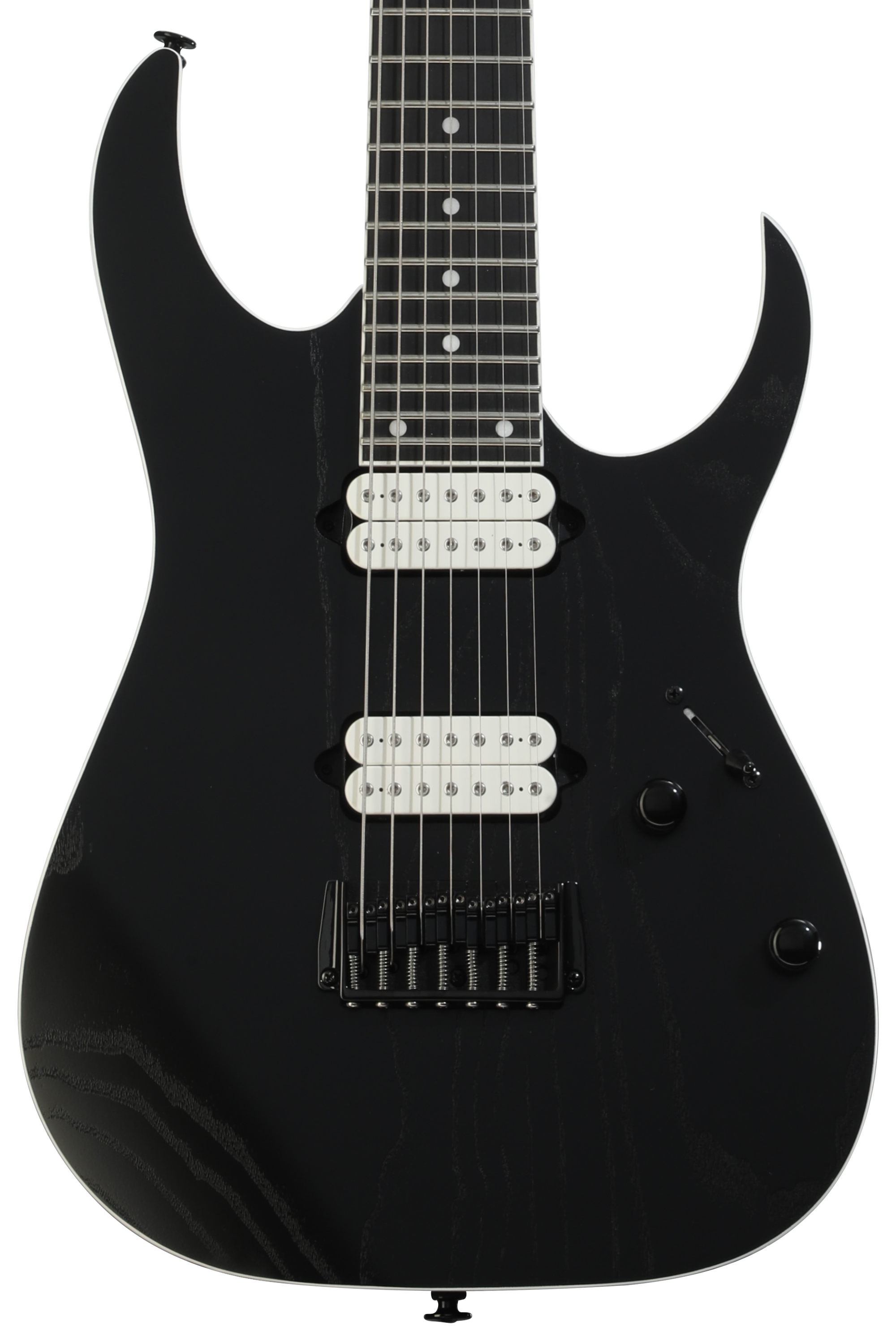 Ibanez Prestige RGR752AHBF 7-string Electric Guitar - Weathered Black