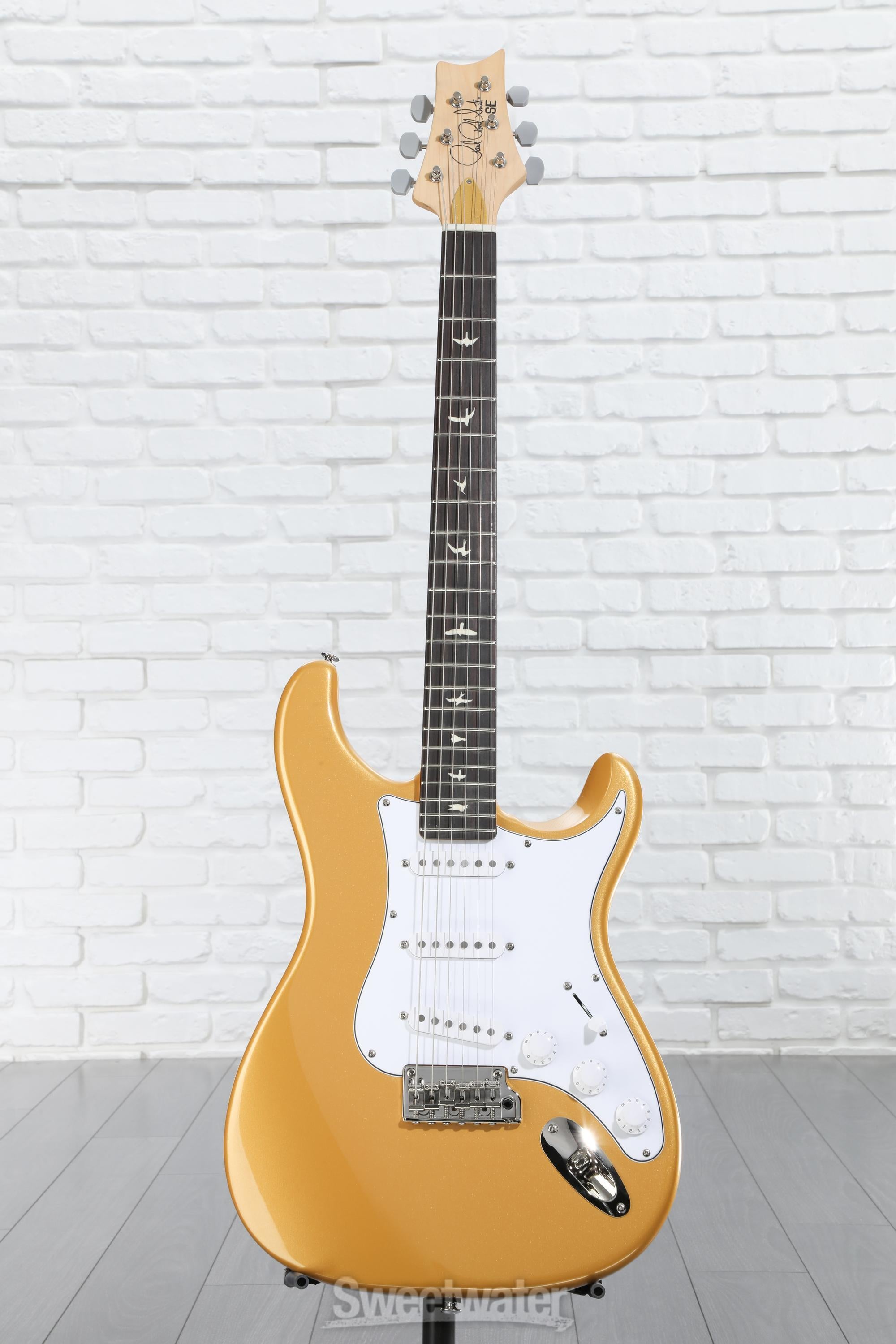 PRS SE Silver Sky Electric Guitar - Gold Spark, Sweetwater