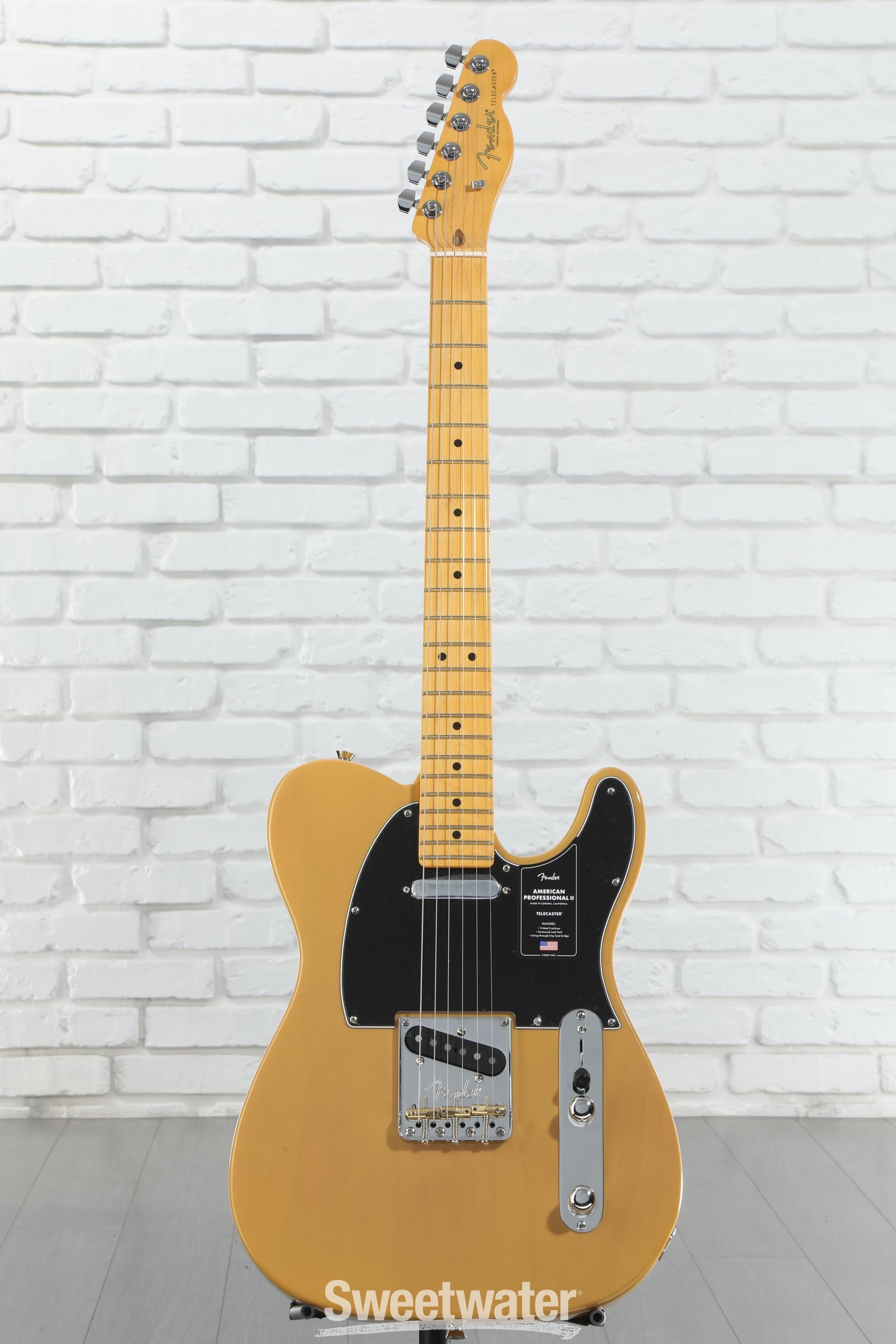 Fender american professional ⅱ テレキャスター Fender American Professional II Telecaster - Butterscotch