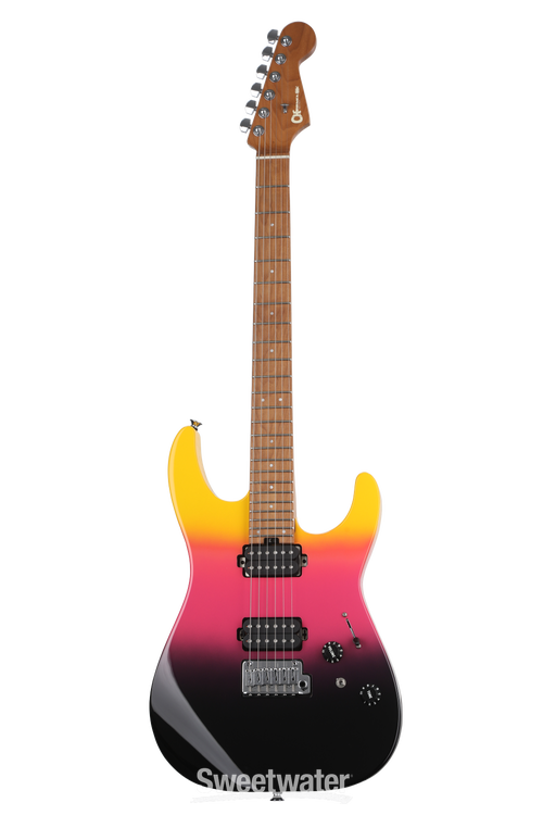 Charvel Pro-Mod DK24 HH 2PT CM Electric Guitar - Malibu Sunset