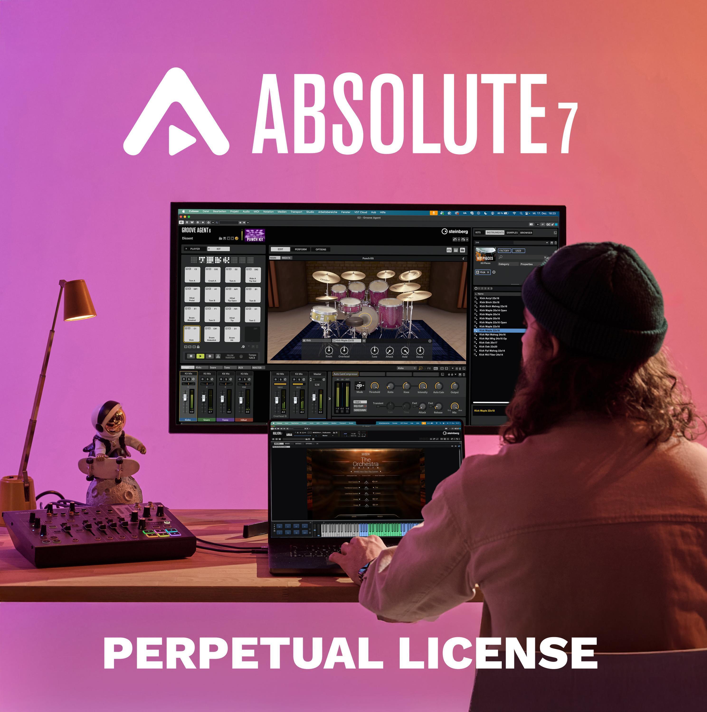 Photo of Steinberg Absolute 7 Virtual Instrument Bundle - Upgrade from Absolute 1-5