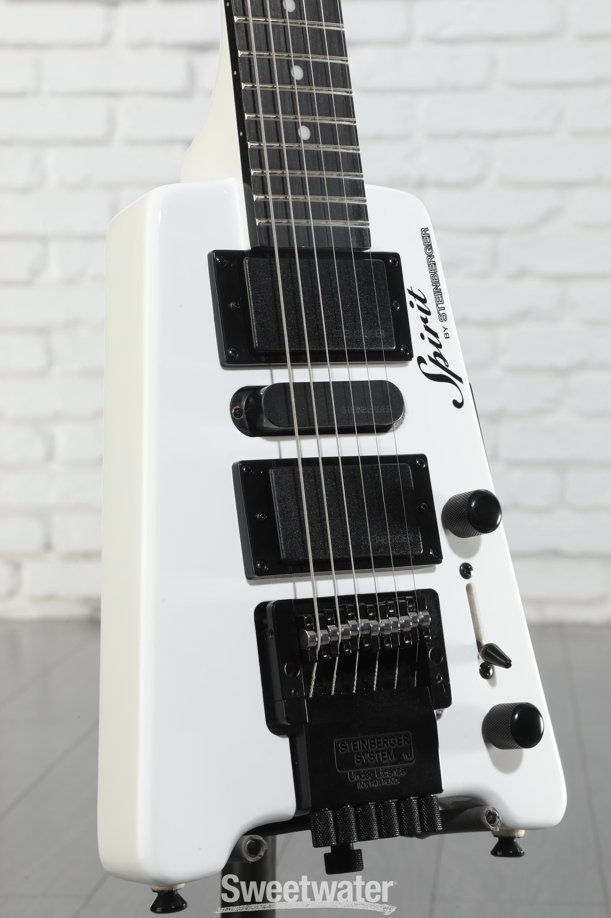 Steinberger Spirit GT-PRO Deluxe Electric Guitar - White | Sweetwater