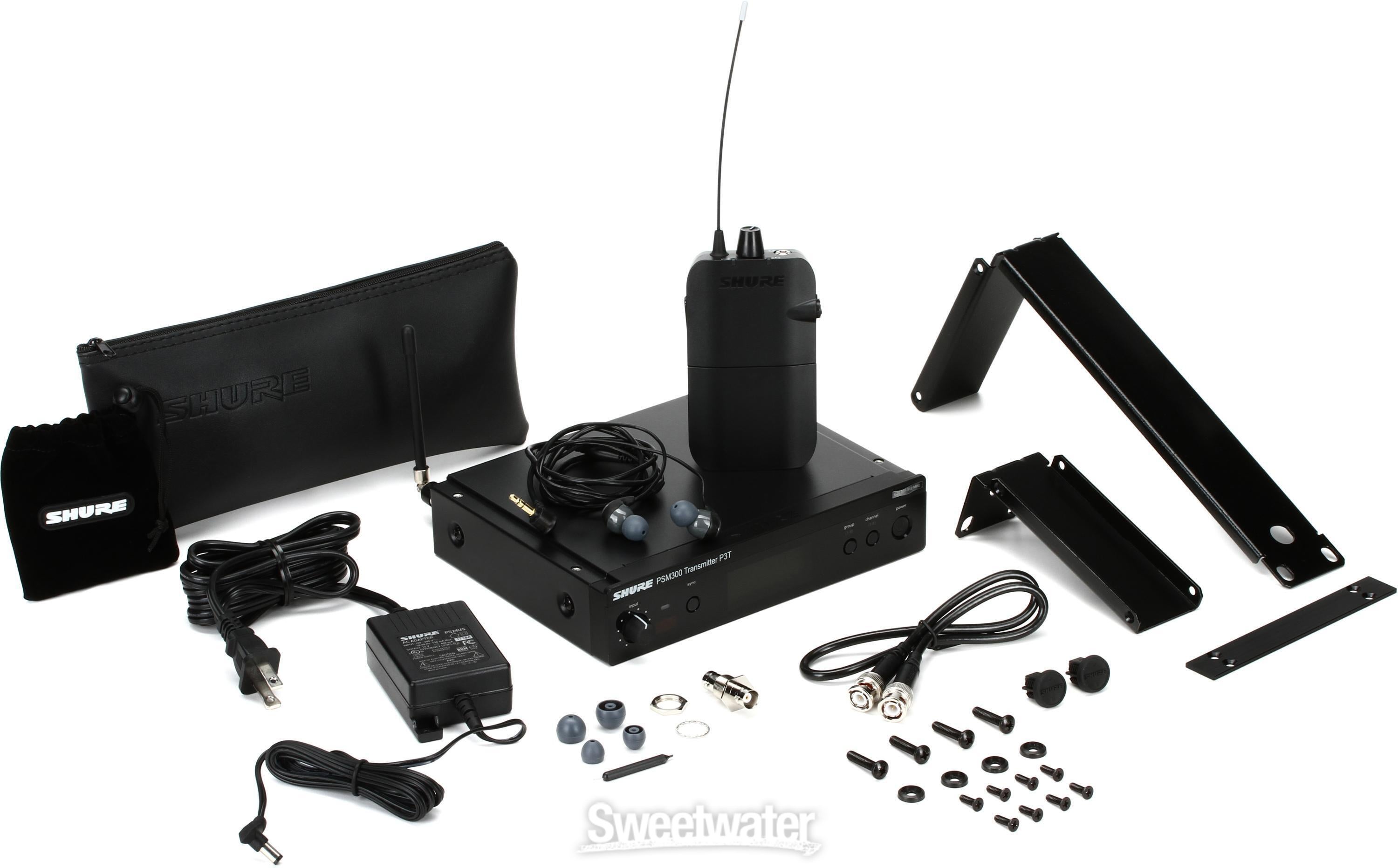 Shure PSM300 P3TR112GR Wireless In-ear Monitor System - G20 Band