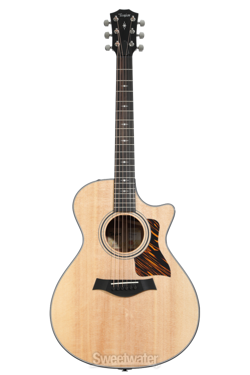 美品 Taylor 312ce v-class ES2 Taylor 312ce V-Class Grand Concert Acoustic-electric Guitar