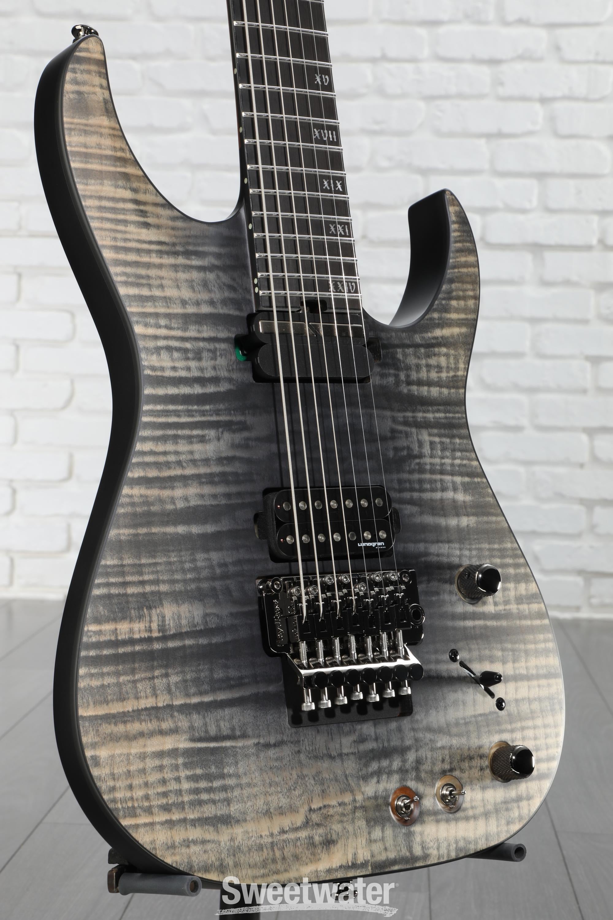 Schecter Banshee Mach-7 FR-S Electric Guitar - Fallout Burst