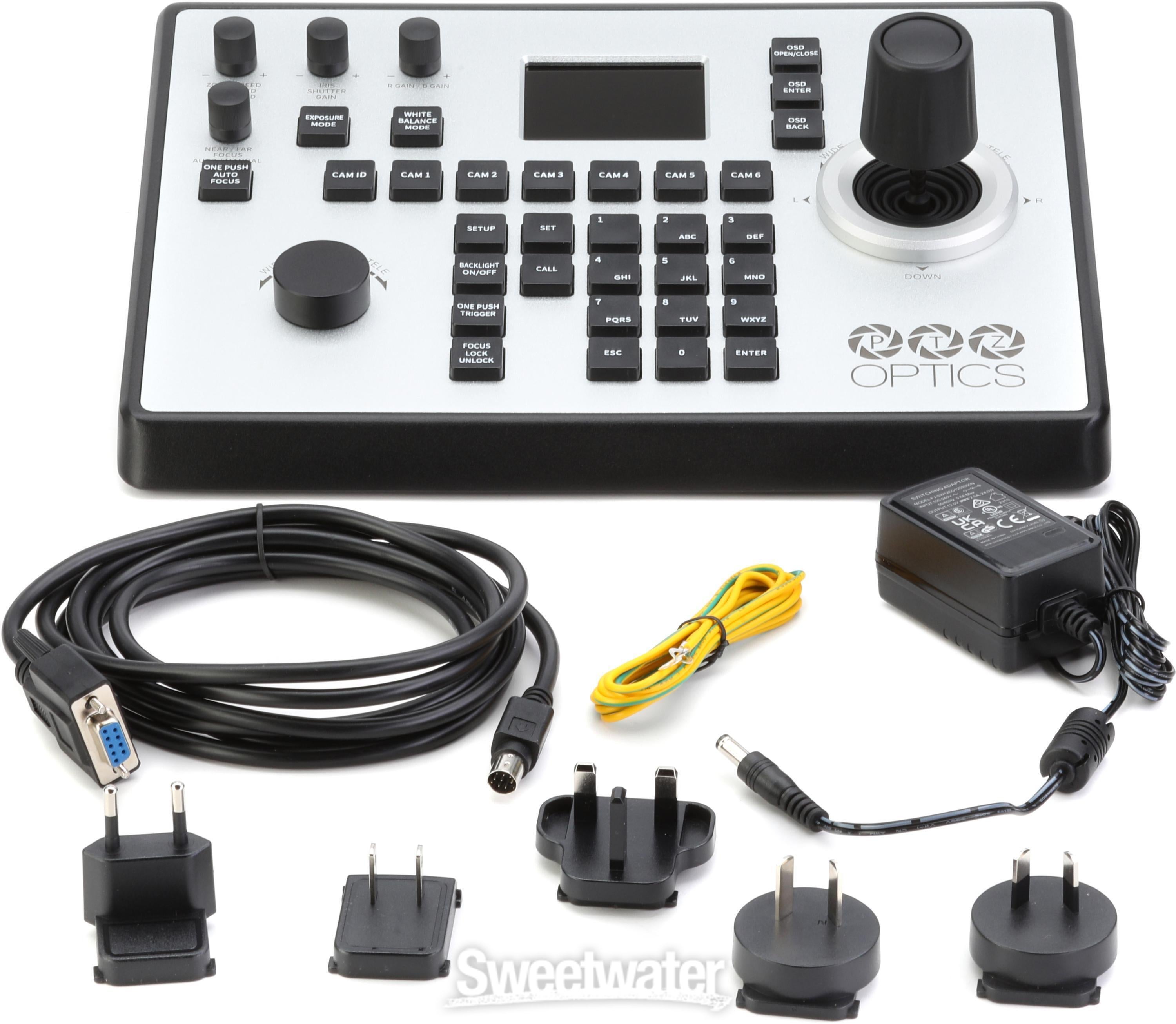 PTZOptics PT-JOY-G4 IP Joystick Controller | Sweetwater