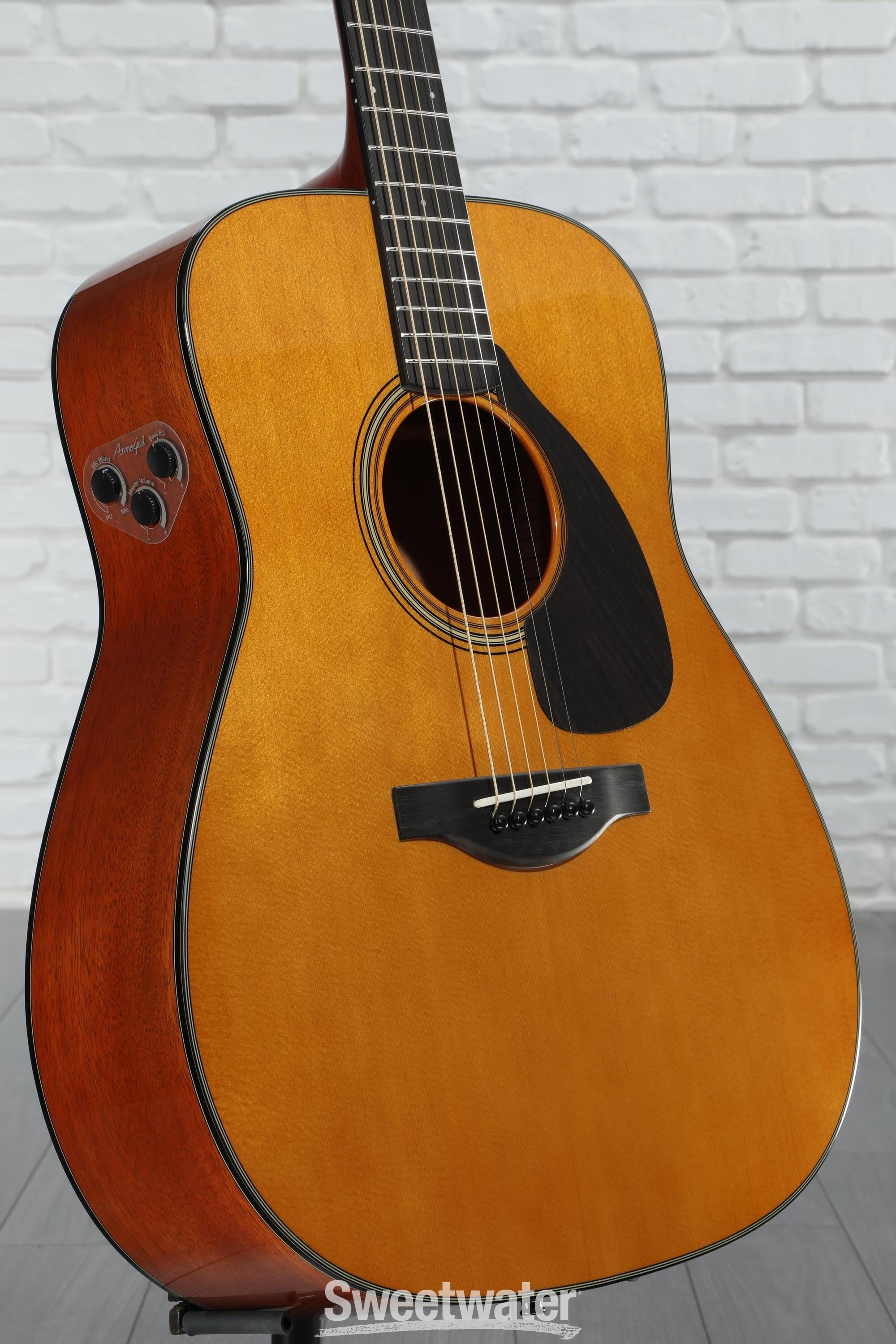 ヤマハFGX5 Red Label Yamaha Red Label FGX5 Acoustic Guitar - Natural | Sweetwater