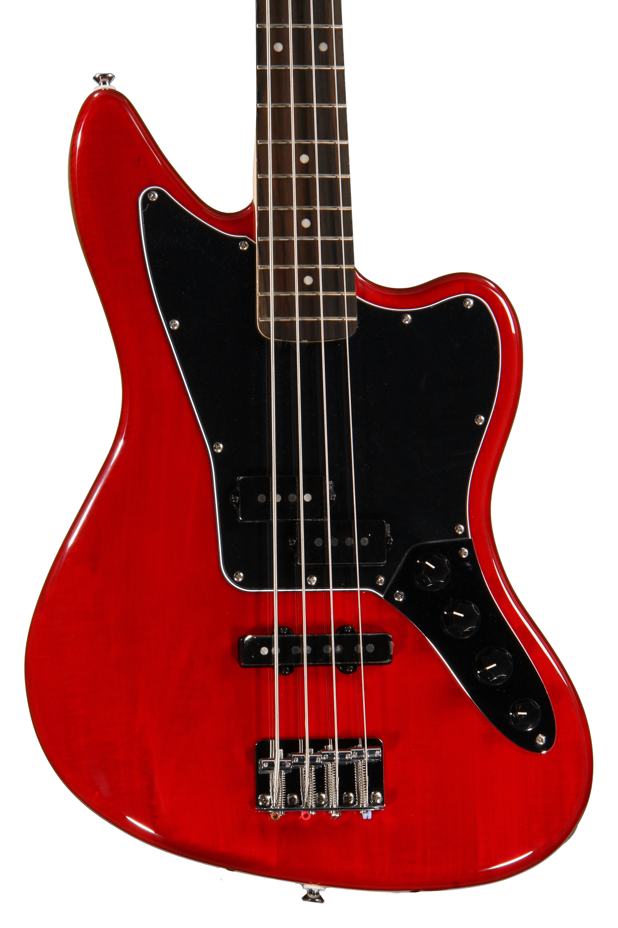 Squier Vintage Modified Jaguar Bass Special - Crimson Red