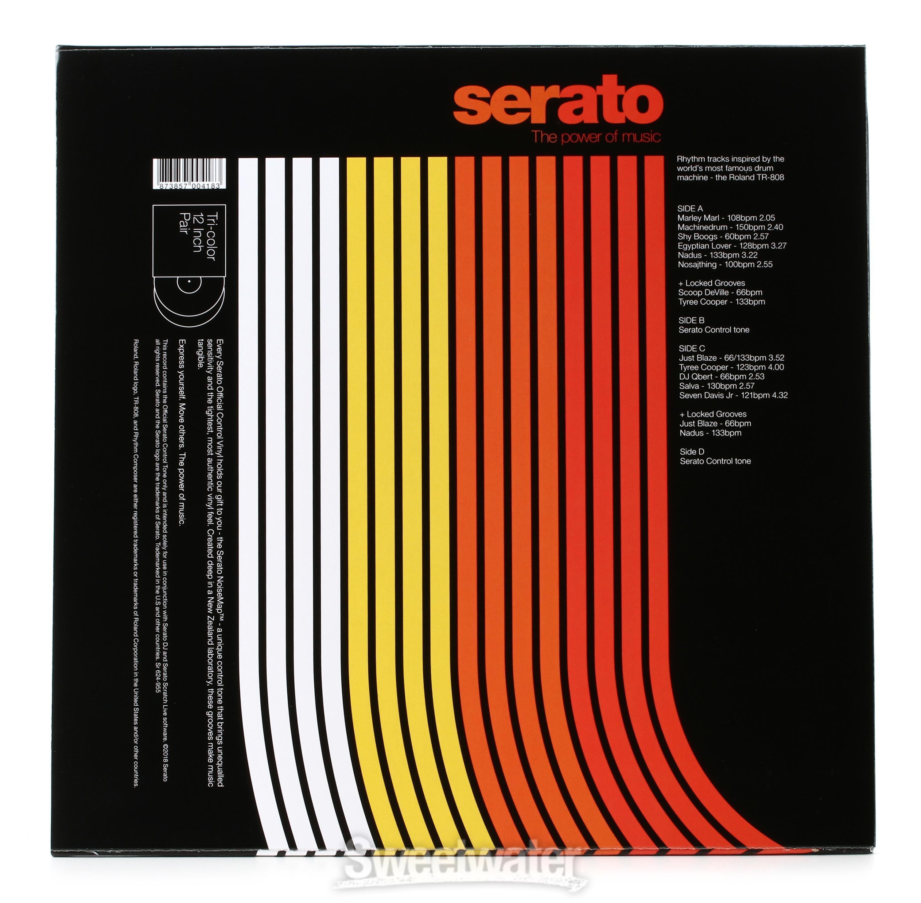 SERATO x ROLAND コントロールバイナル Serato 12