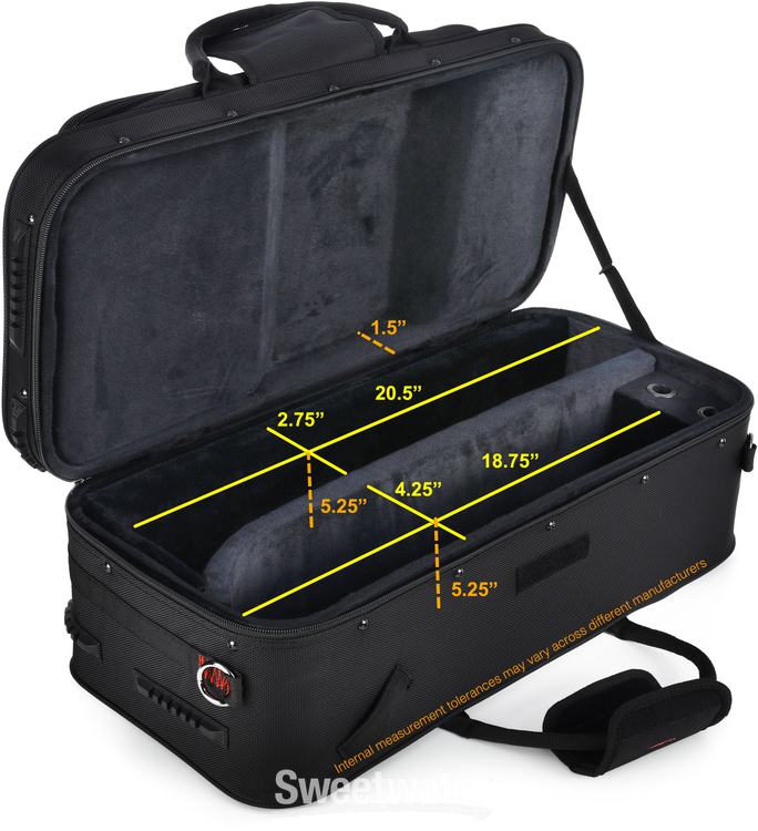 Protec PB301 PRO PAC Rectangular Trumpet Case - Black | Sweetwater