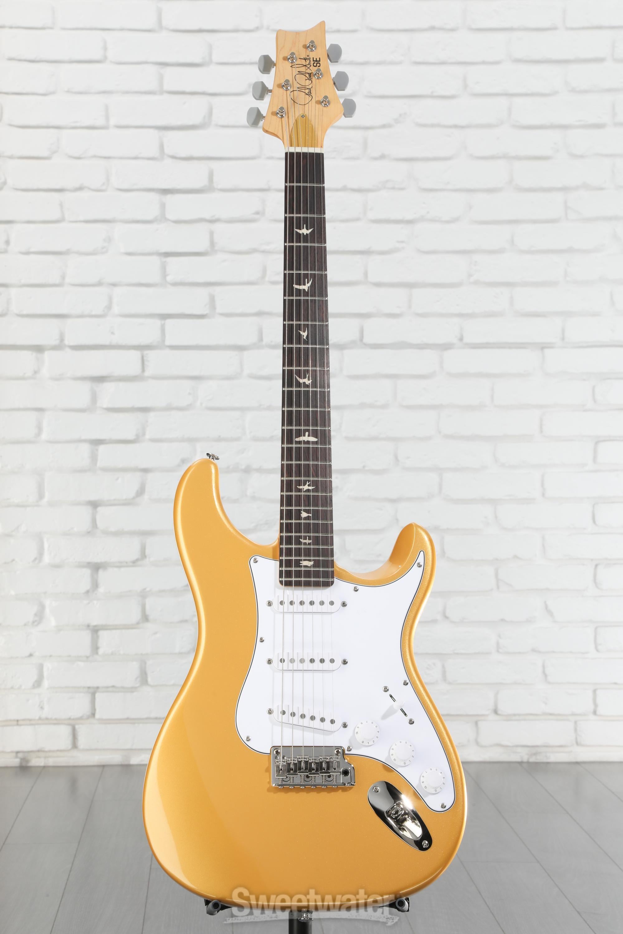 PRS SE Silver Sky イエロー PRS SE Silver Sky Electric Guitar - Gold Spark, Sweetwater