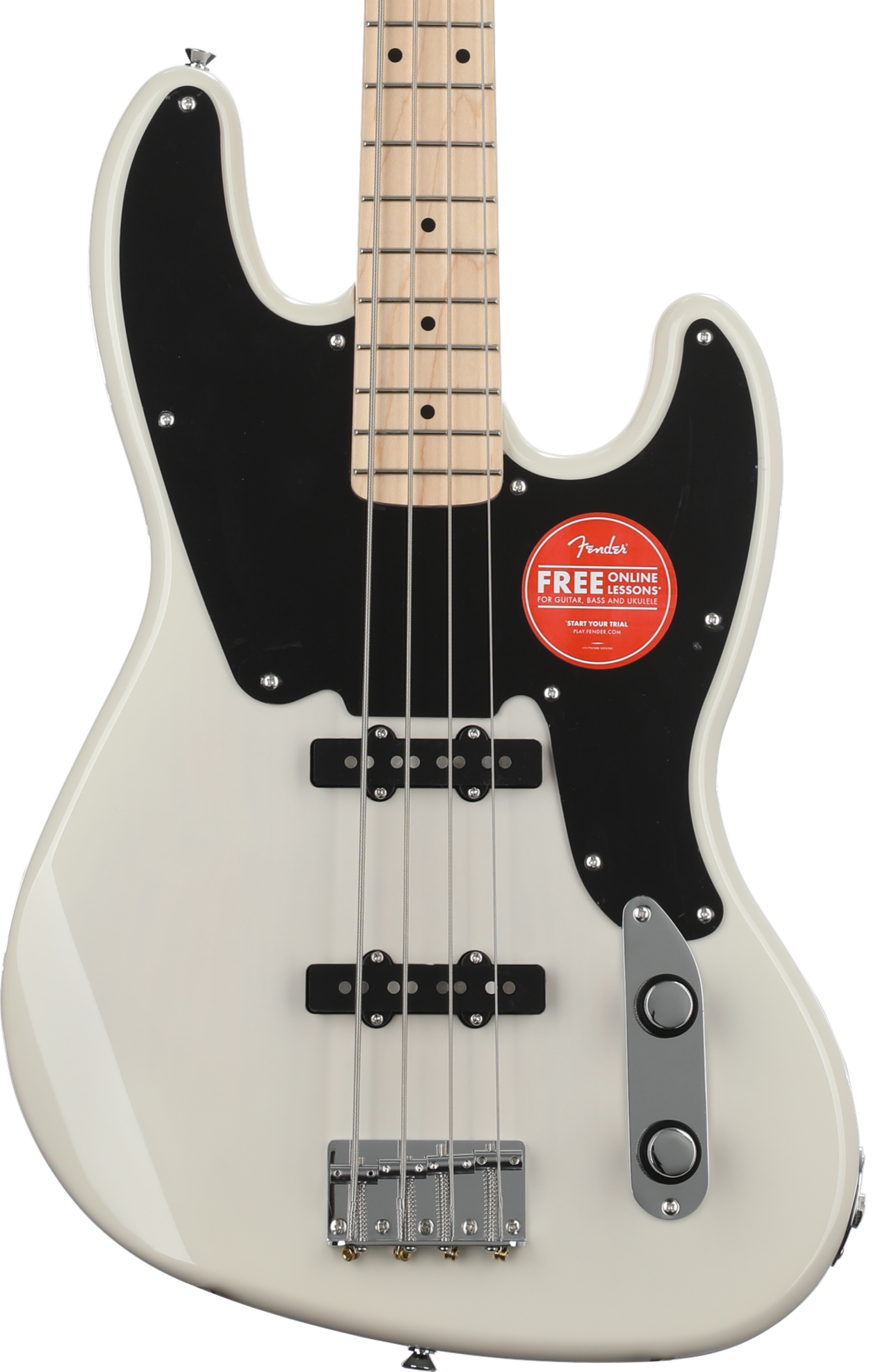 Squier Paranormal Jazz Bass '54 Electric Bass - White Blonde